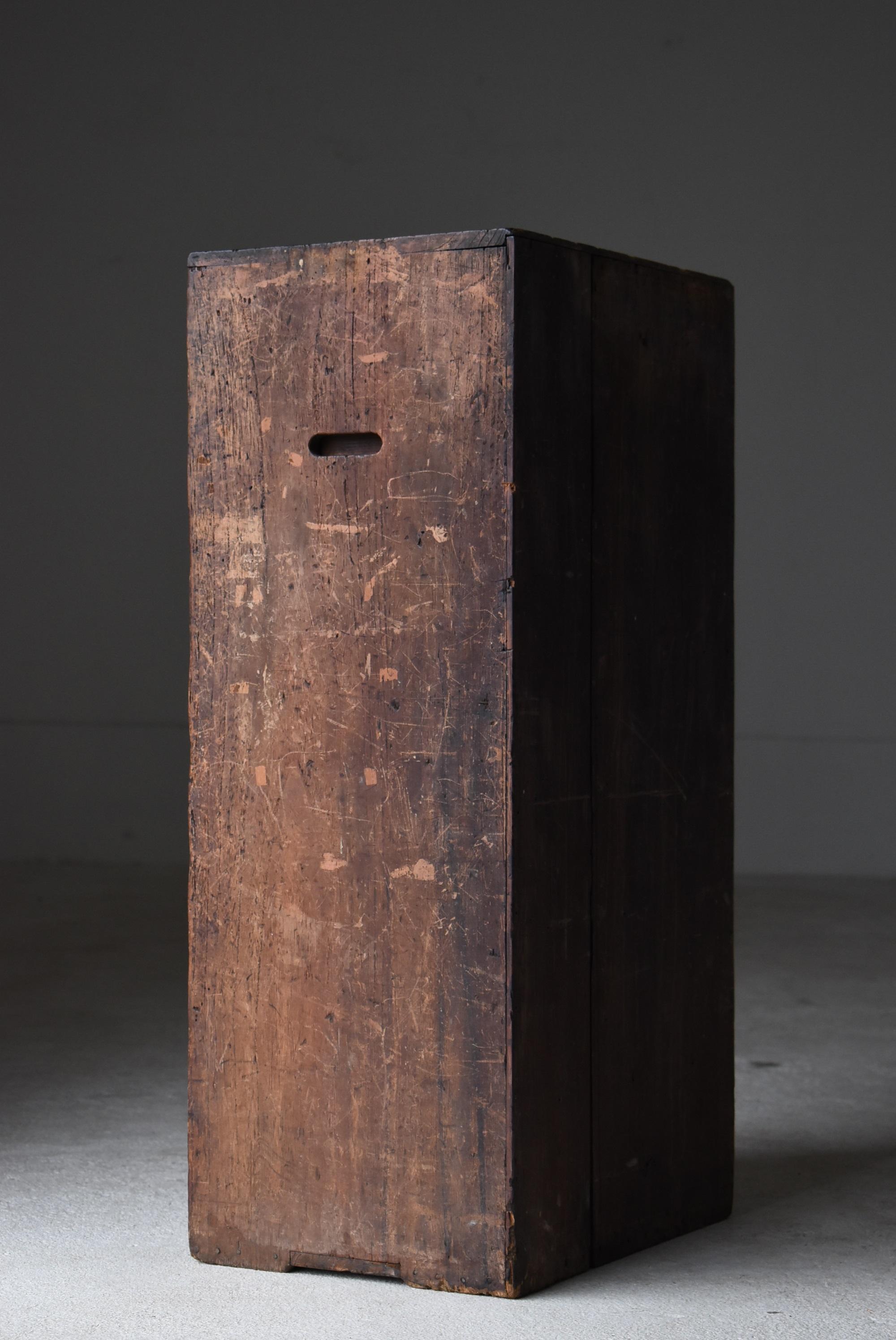 Japanese Antique Medicine Chest 1860s-1900s/Chests of Drawers Cabinet Mingei 8