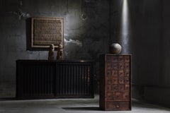 Japanese Antique Medicine Chest 1860s-1900s/Chests of Drawers Cabinet Mingei