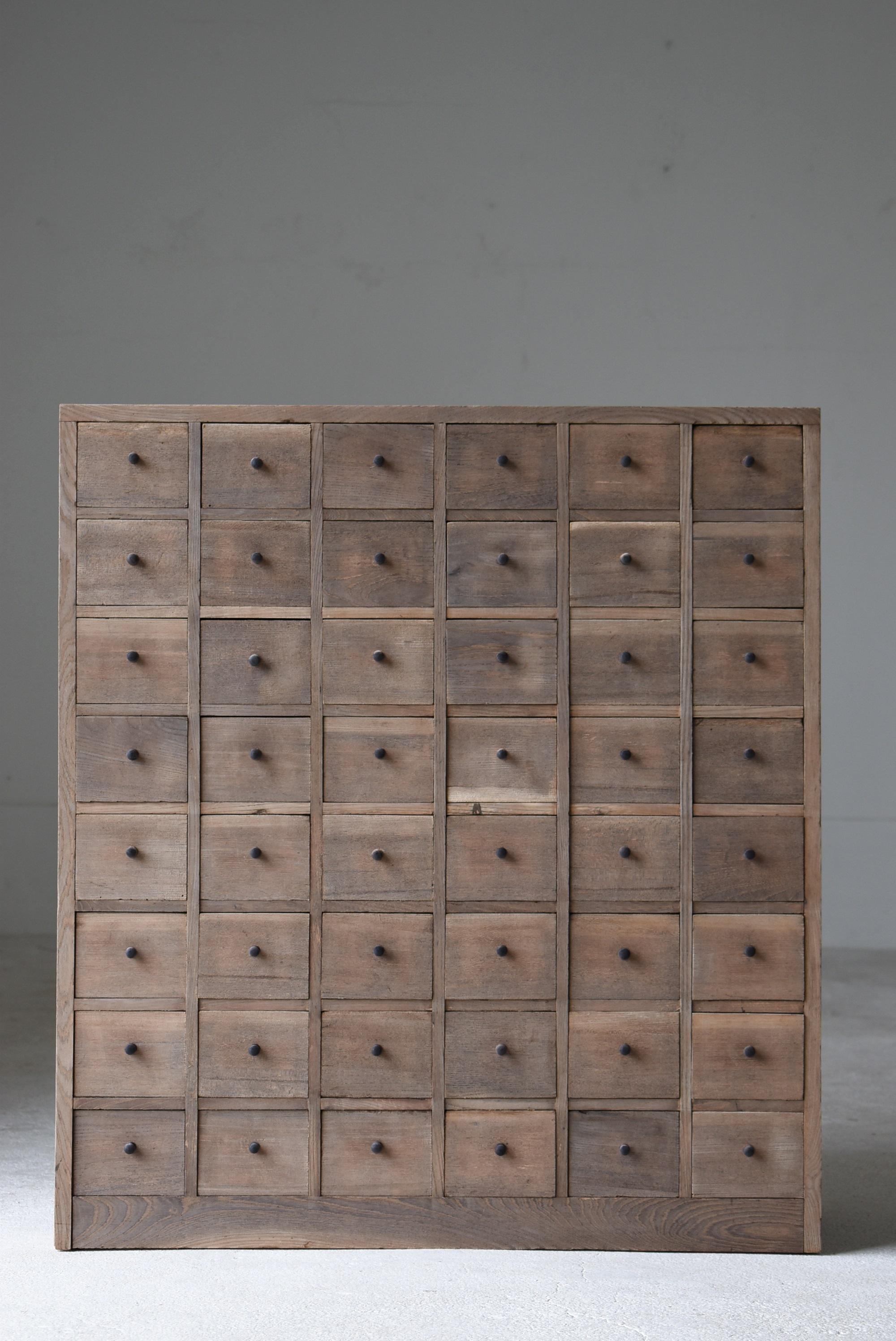 Japanese Antique Medicine Chest 1860s-1900s/Chests of Drawers Storage Tansu 2