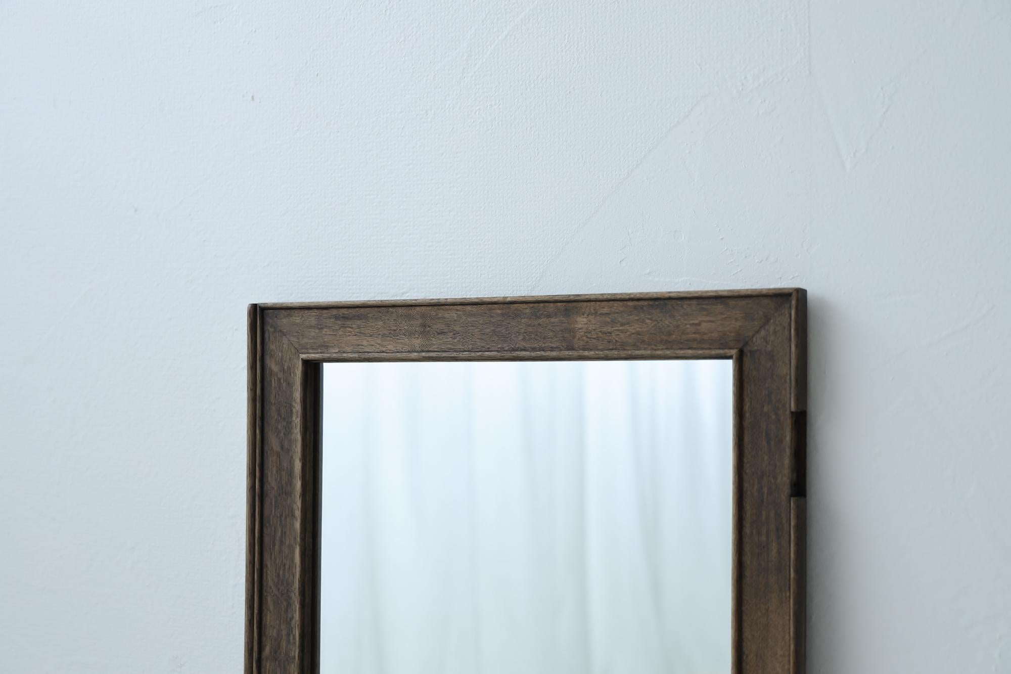 Taisho Japanese Antique Mirror, Antique Wall Mirror