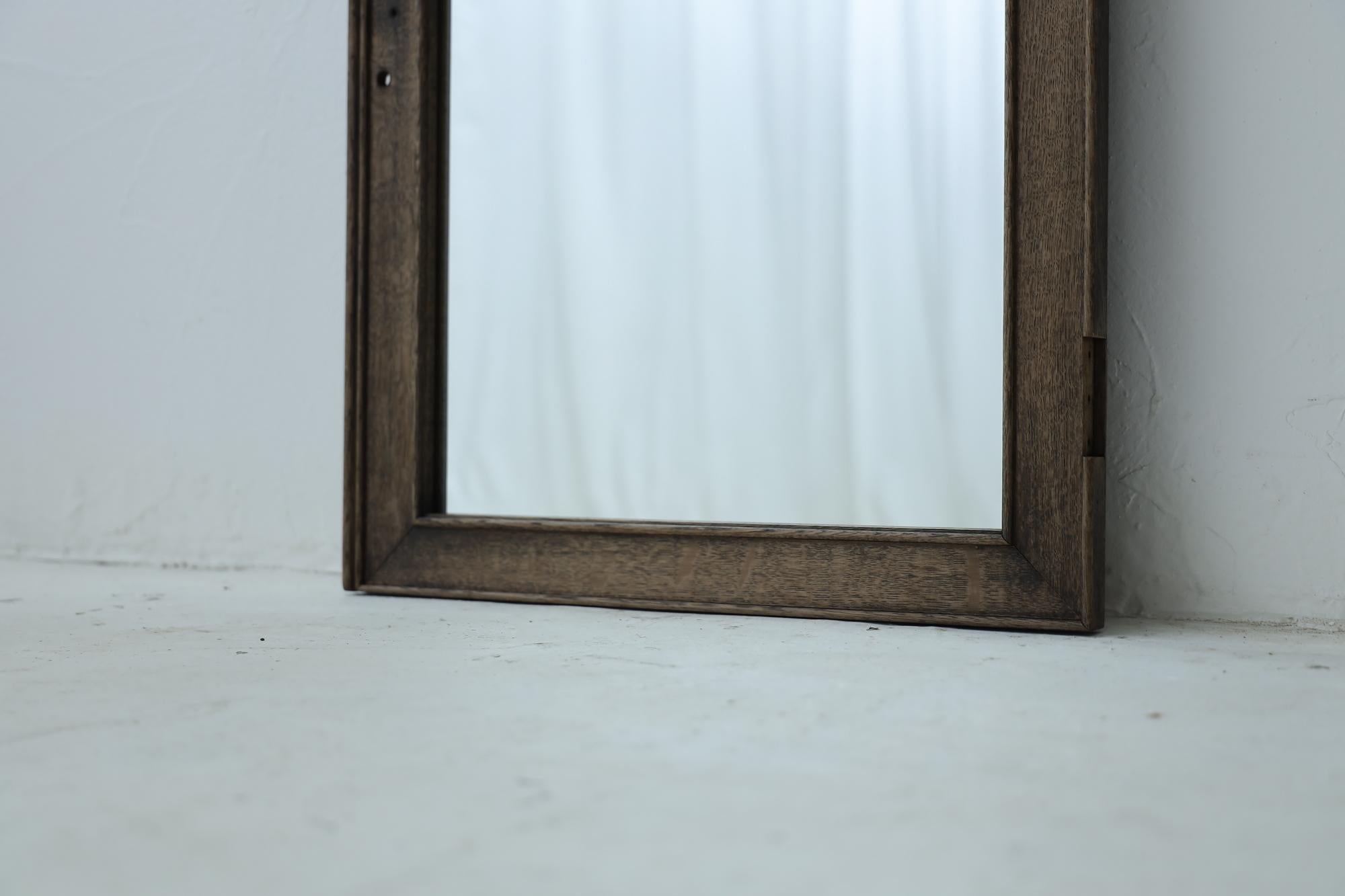 Hand-Crafted Japanese Antique Mirror, Antique Wall Mirror