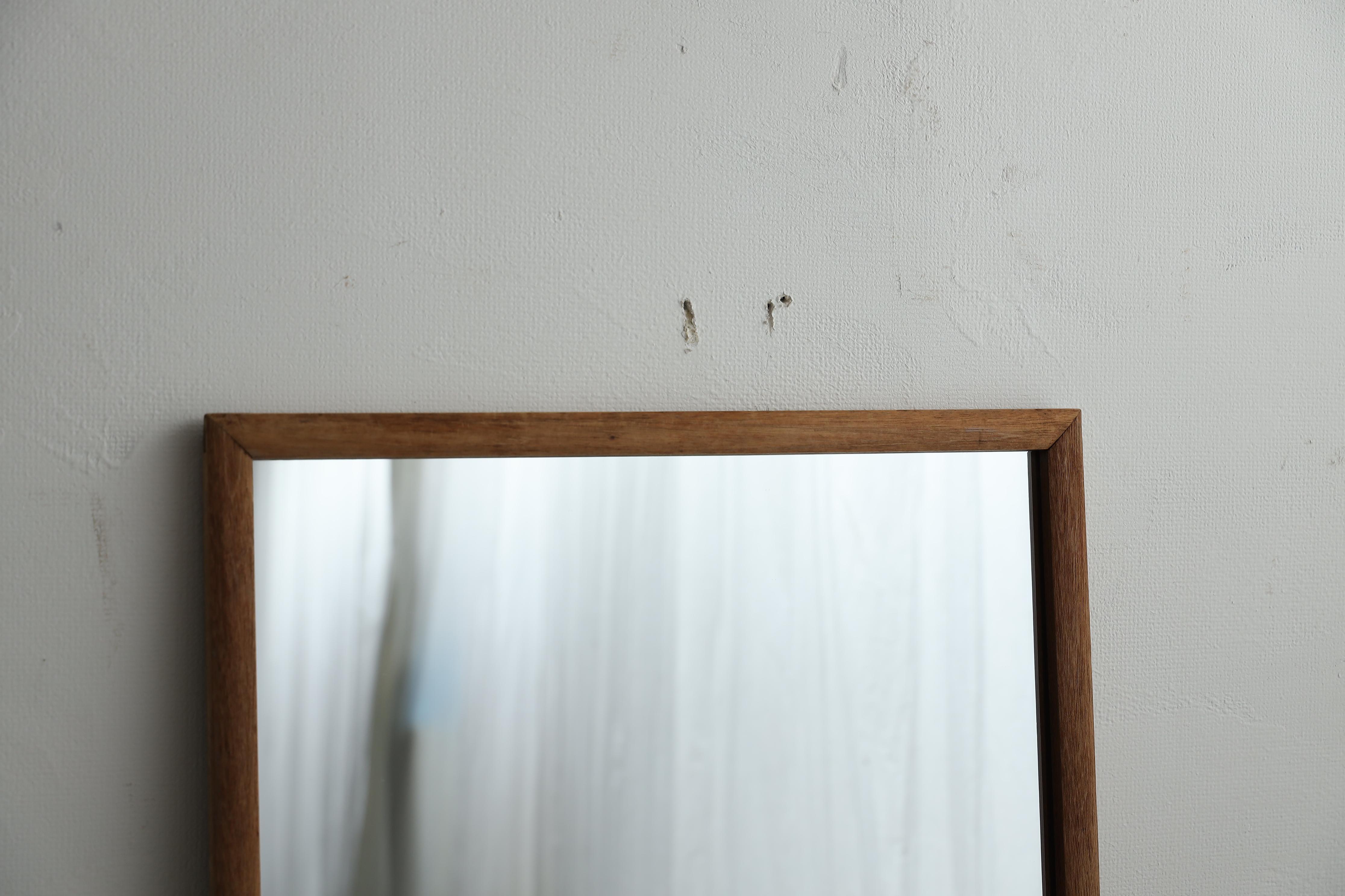Japanischer Antique Mirror, Antique Wall Mirror (Handgefertigt) im Angebot