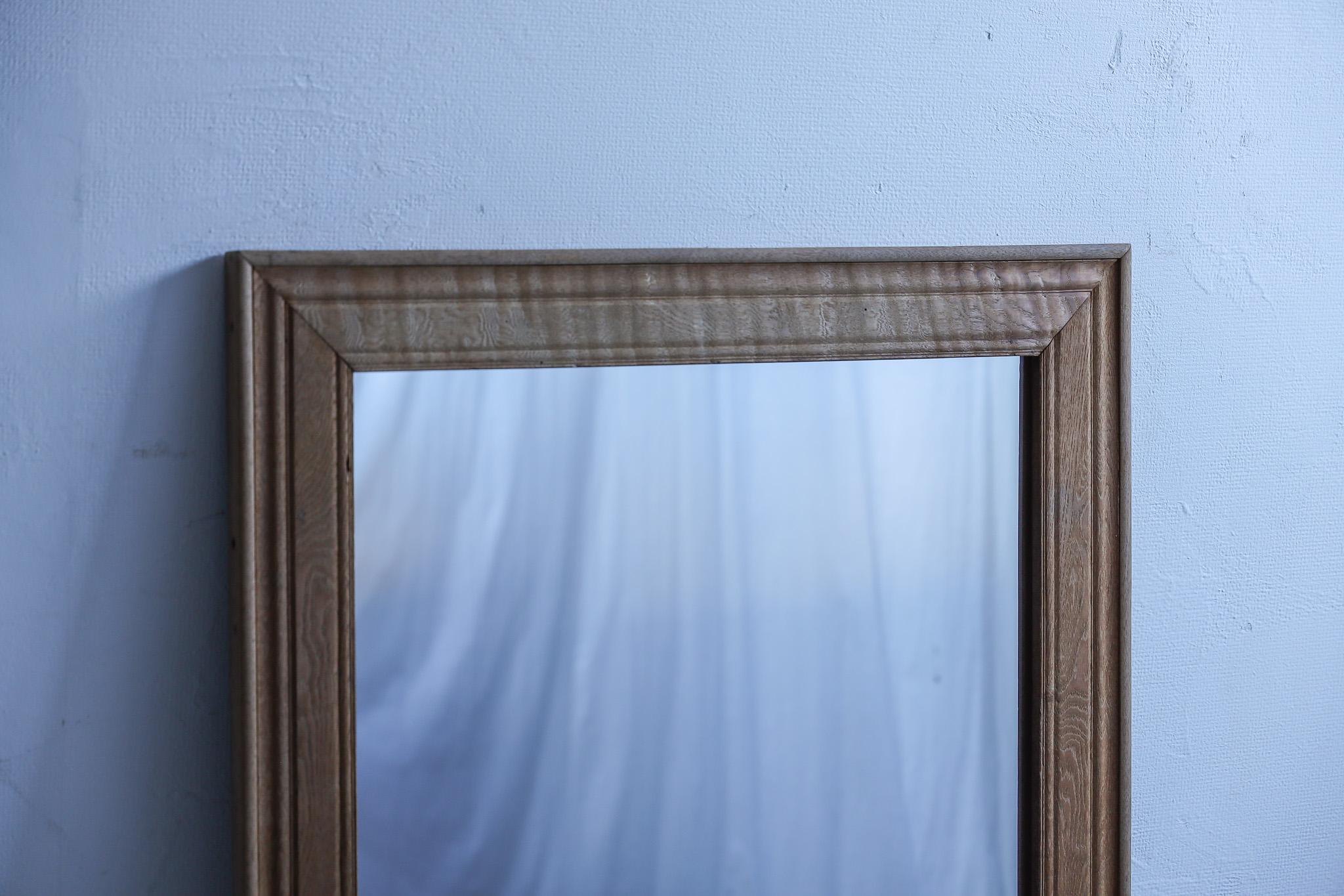 20th Century Japanese Antique Mirror, Wall Mirror