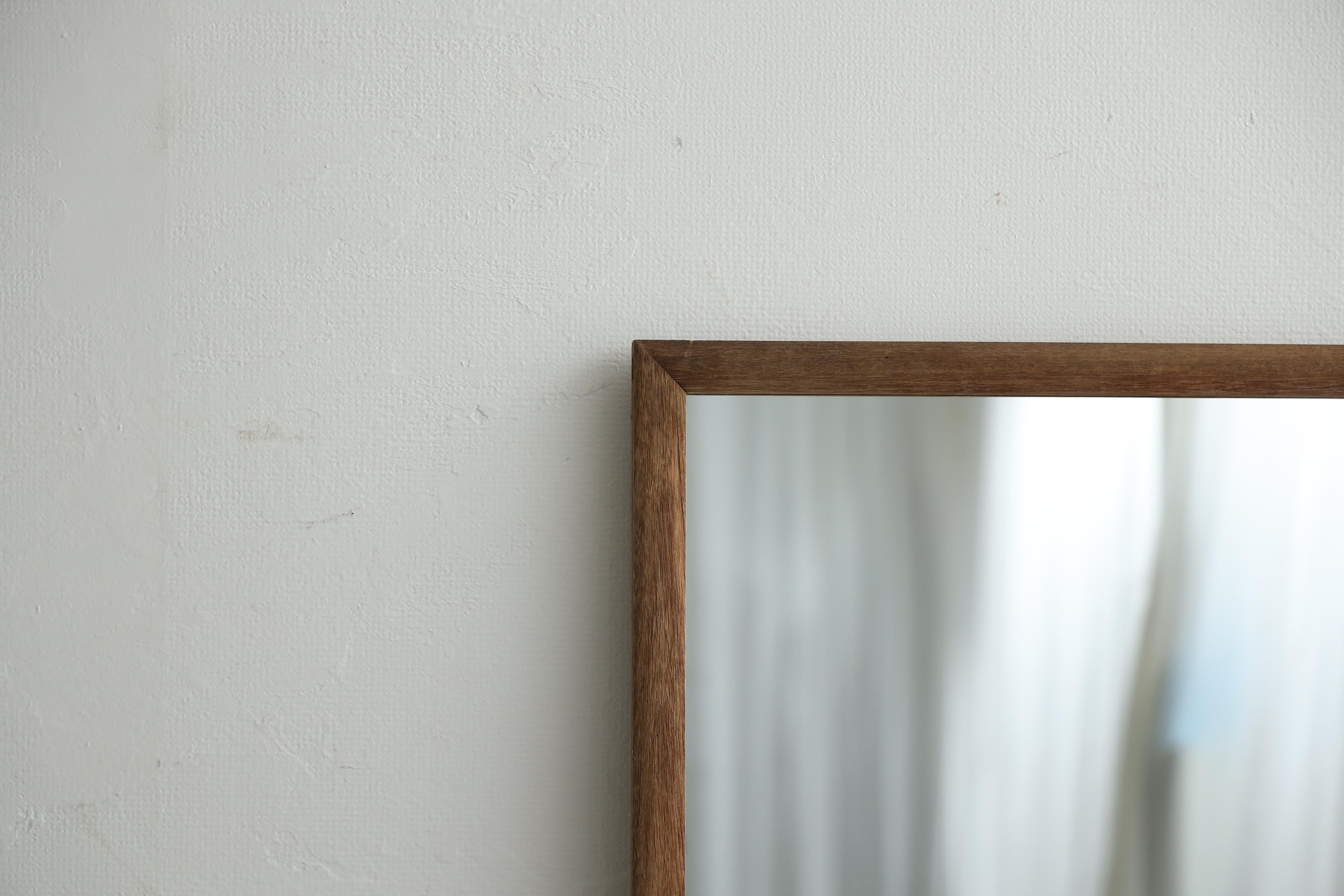20ième siècle Miroir japonais Antique Mirror, Wall Mirror（large） en vente