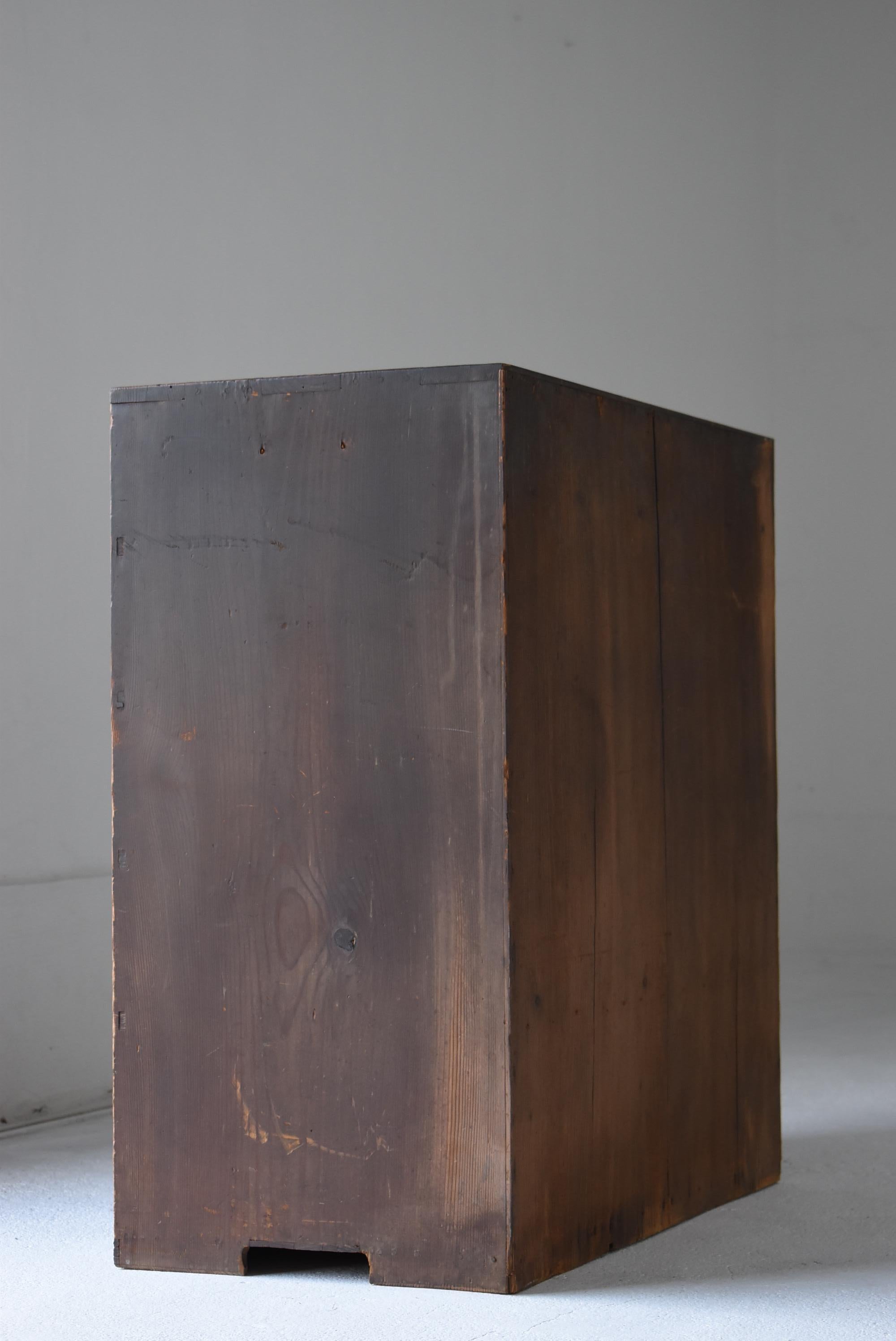 Japanese Antique Modern Design Drawer 1900s-1940s / Tansu Sideboard 5