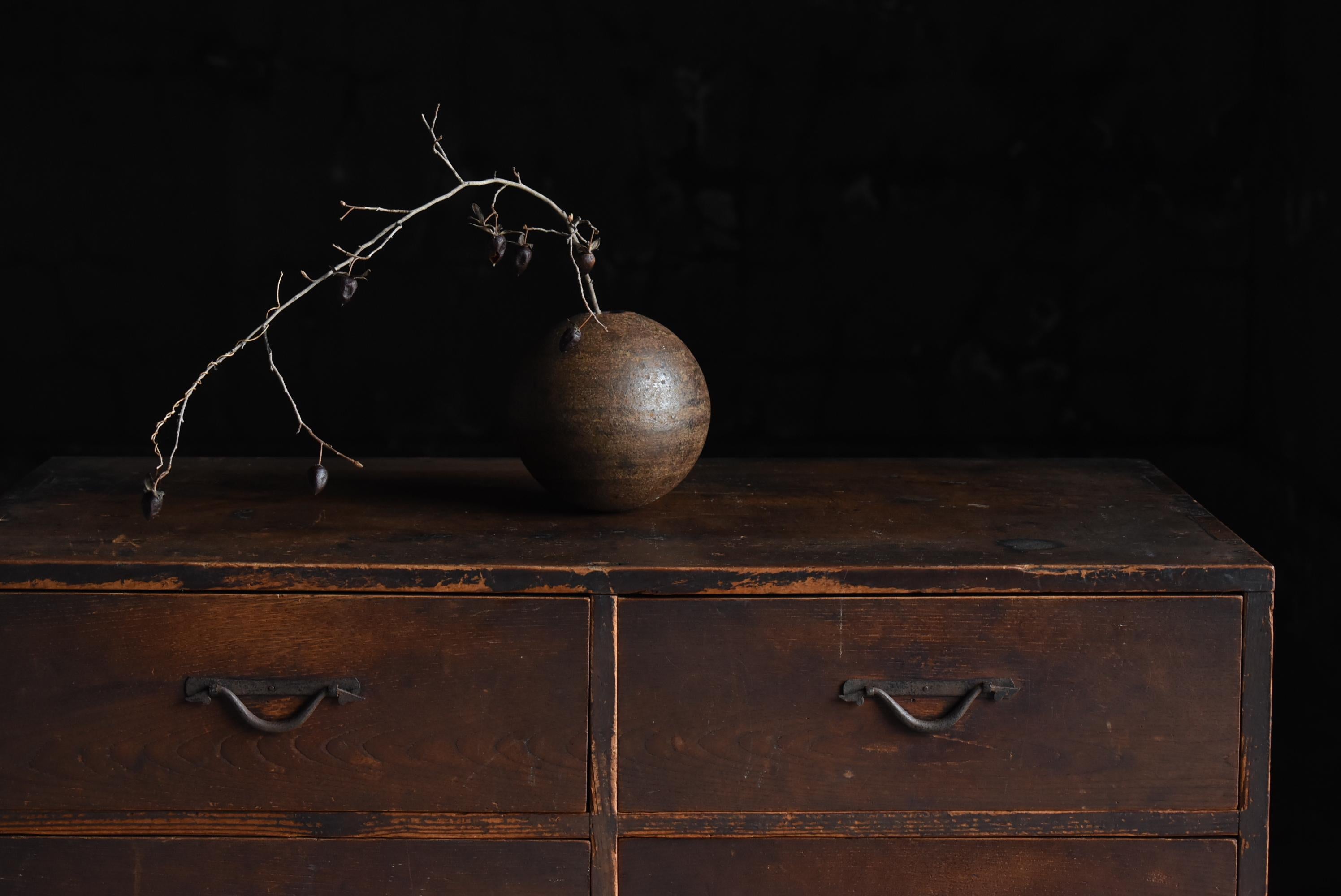 Showa Japanese Antique Modern Design Drawer 1900s-1940s / Tansu Sideboard