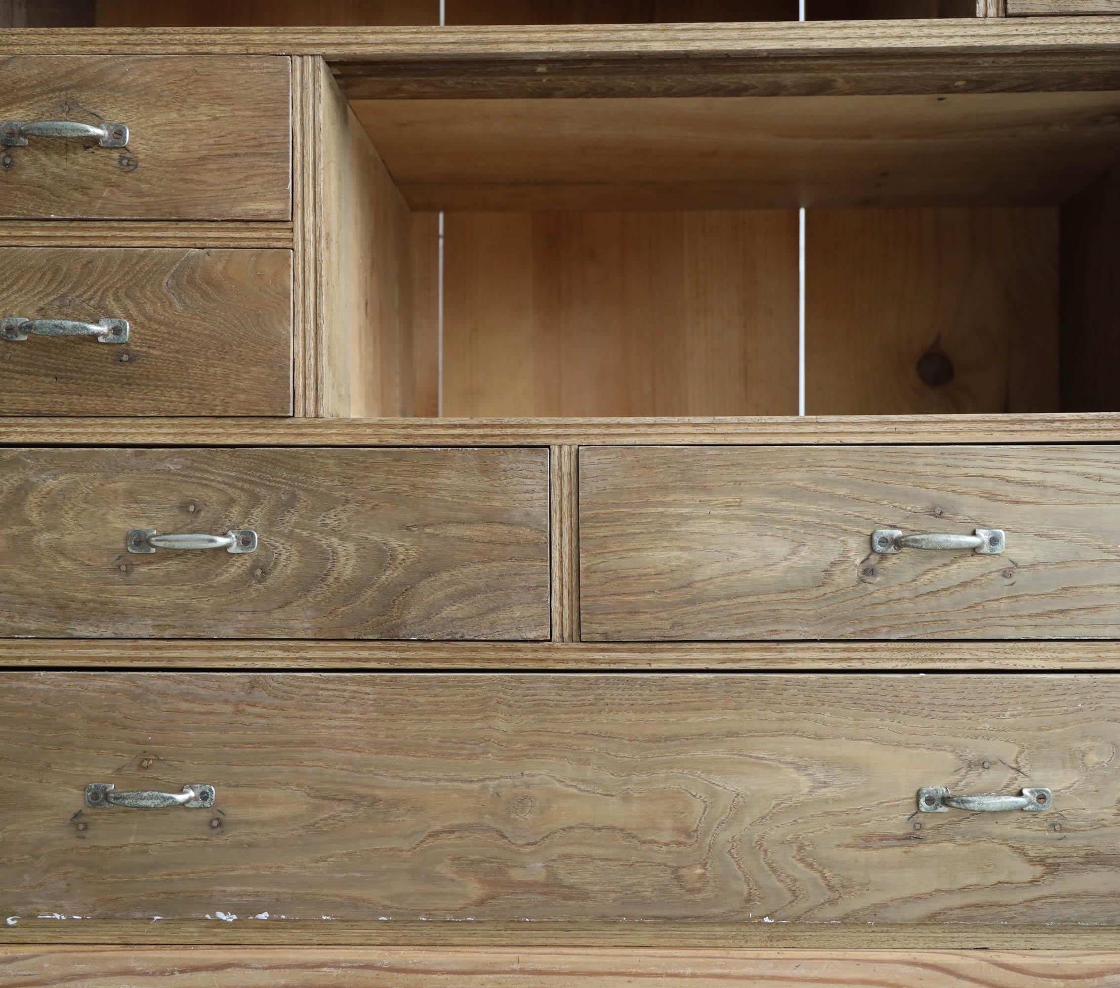 Japanese Antique Multi-Drawer Cabinets, Tansu, Wabi-Sabi, Early 20th Century 2