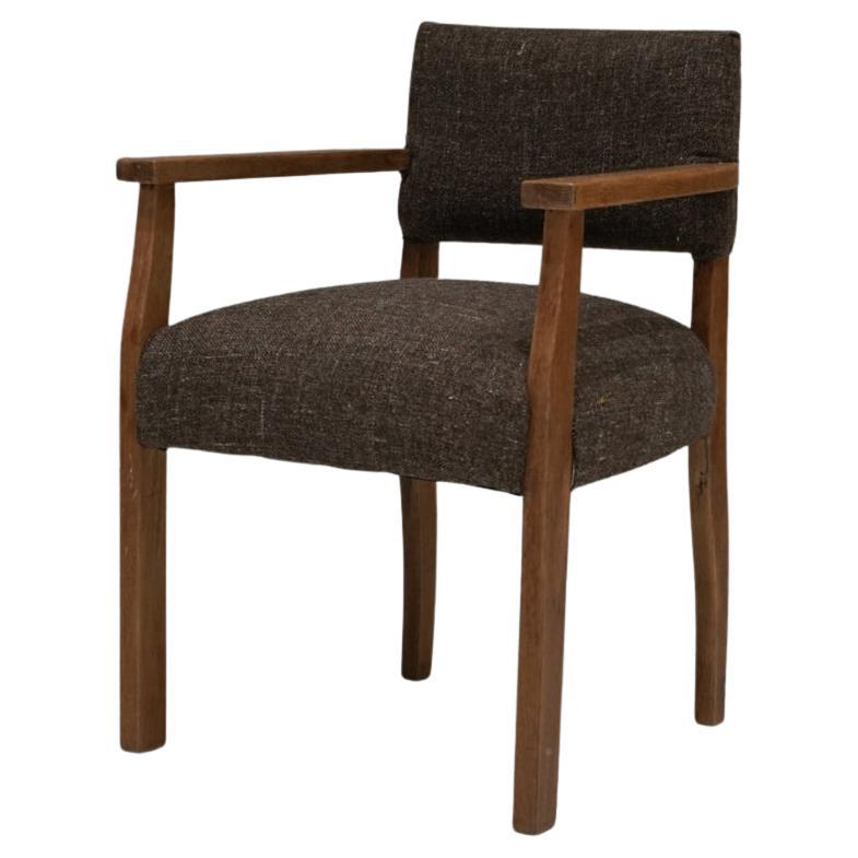 Fauteuil japonais ancien en Wood Nara, années 1950-1960 - Japandi Wabi-Sabi