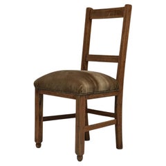 Sedia antica giapponese in legno di Nara, anni 1910-1920, Japandi Wabi-Sabi B.