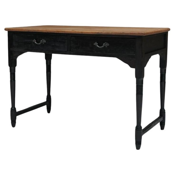 Bureau japonais ancien en Wood Nara, années 1920-1940 - Japandi Wabi-Sabi