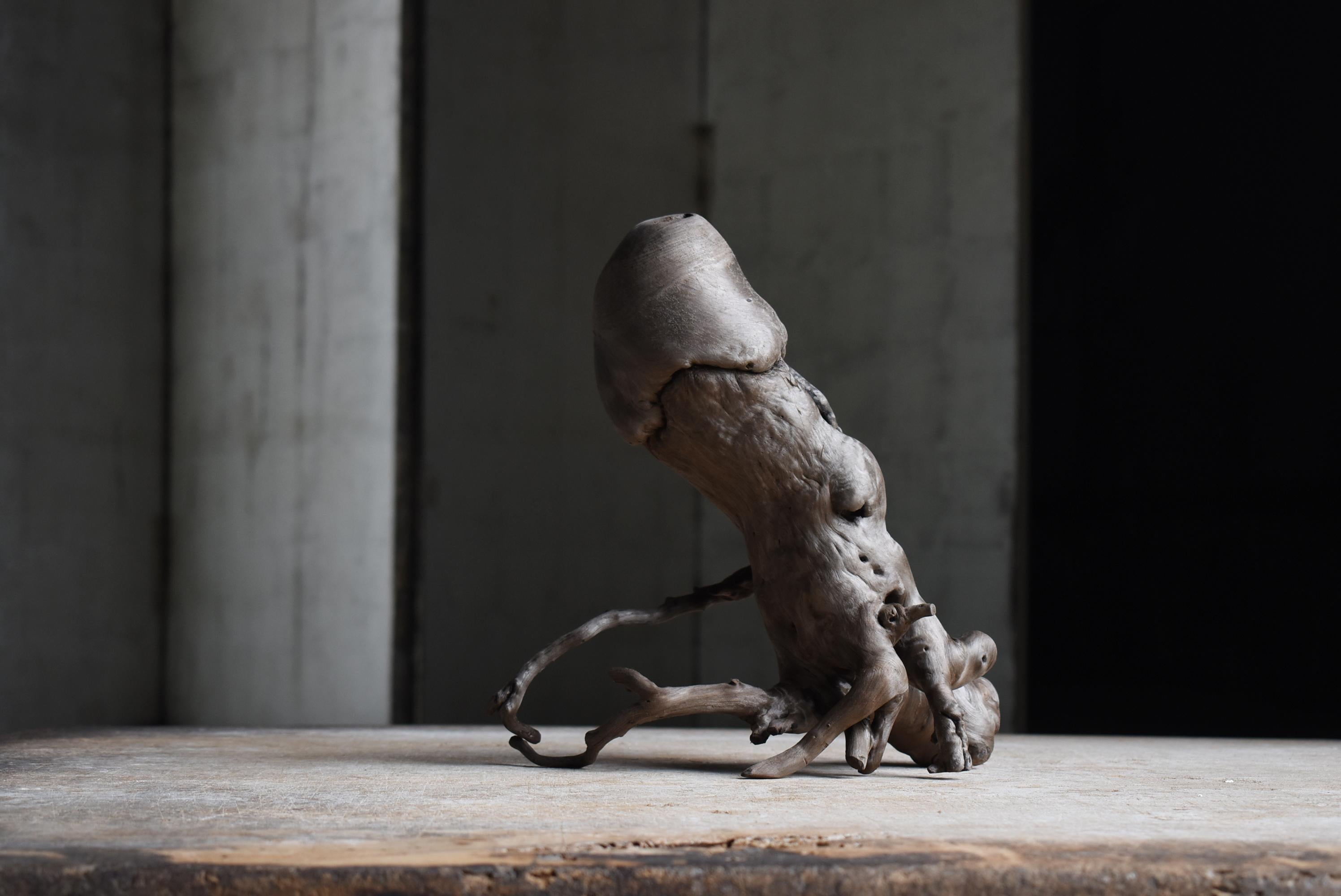 Il s'agit d'une statue phallique en bois naturel produite au Japon.
On estime qu'il a été créé pendant les périodes Meiji et Taisho (1860-1920). Il est fabriqué en bois de pin richement texturé.

Au Japon, la racine phallique est un symbole de