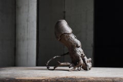 Japanese Antique Natural Wood Penis 1860s-1920s / Figurine Object Wabisabi