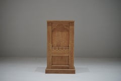 Japanese Antique Oak Display Stand, 1930s–1950s, Japandi