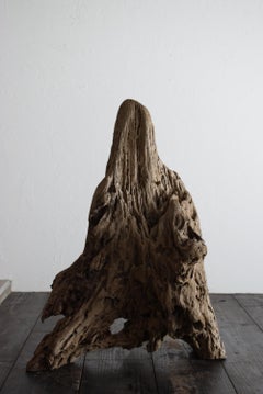 Objeto antiguo japonés / madera  objeto wabi-sabi