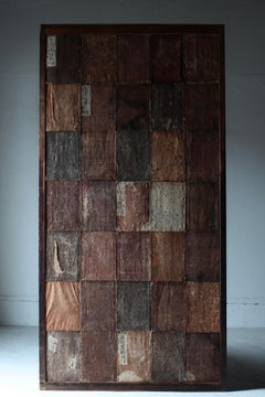 Japanese Antique Old Books Art / Wall Decoration Japanese Paper /Wabi-sabi【B】