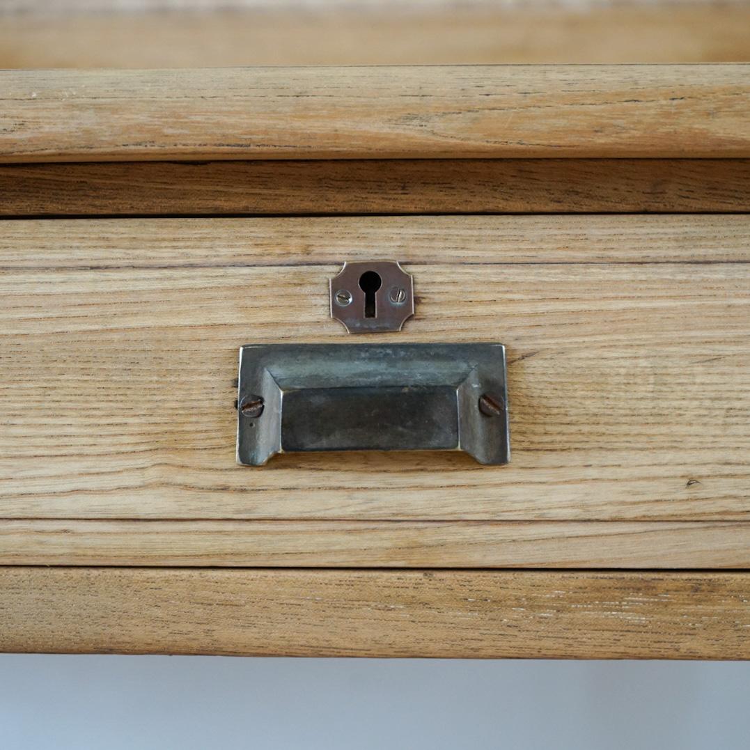 Japanese Antique Old Desk Storage Rack Primitive 3