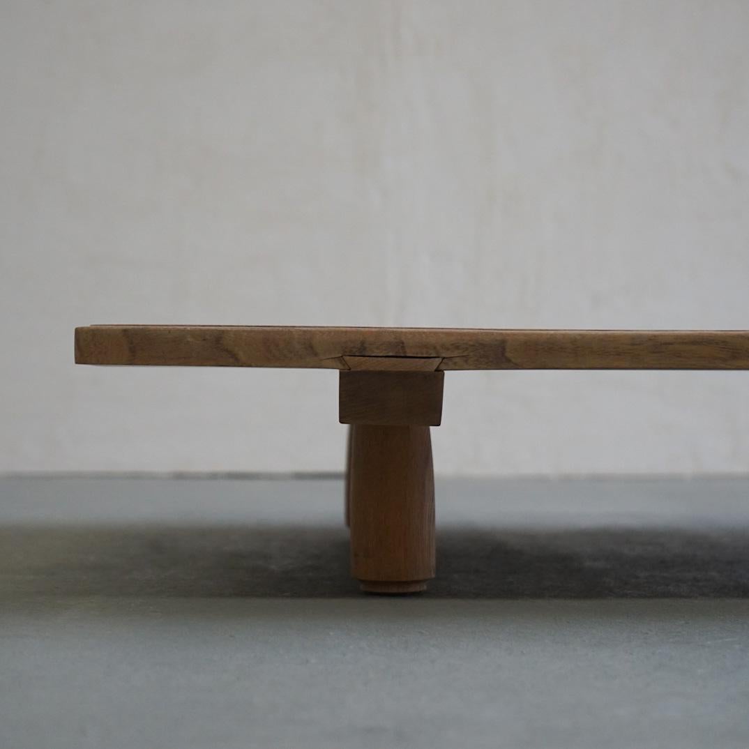 Japanese Antique Old Low Table Primitive Wabi-Sabi 1