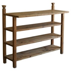 Japanese Antique Open Rack Display Shelf 1950s Primitive Japandi