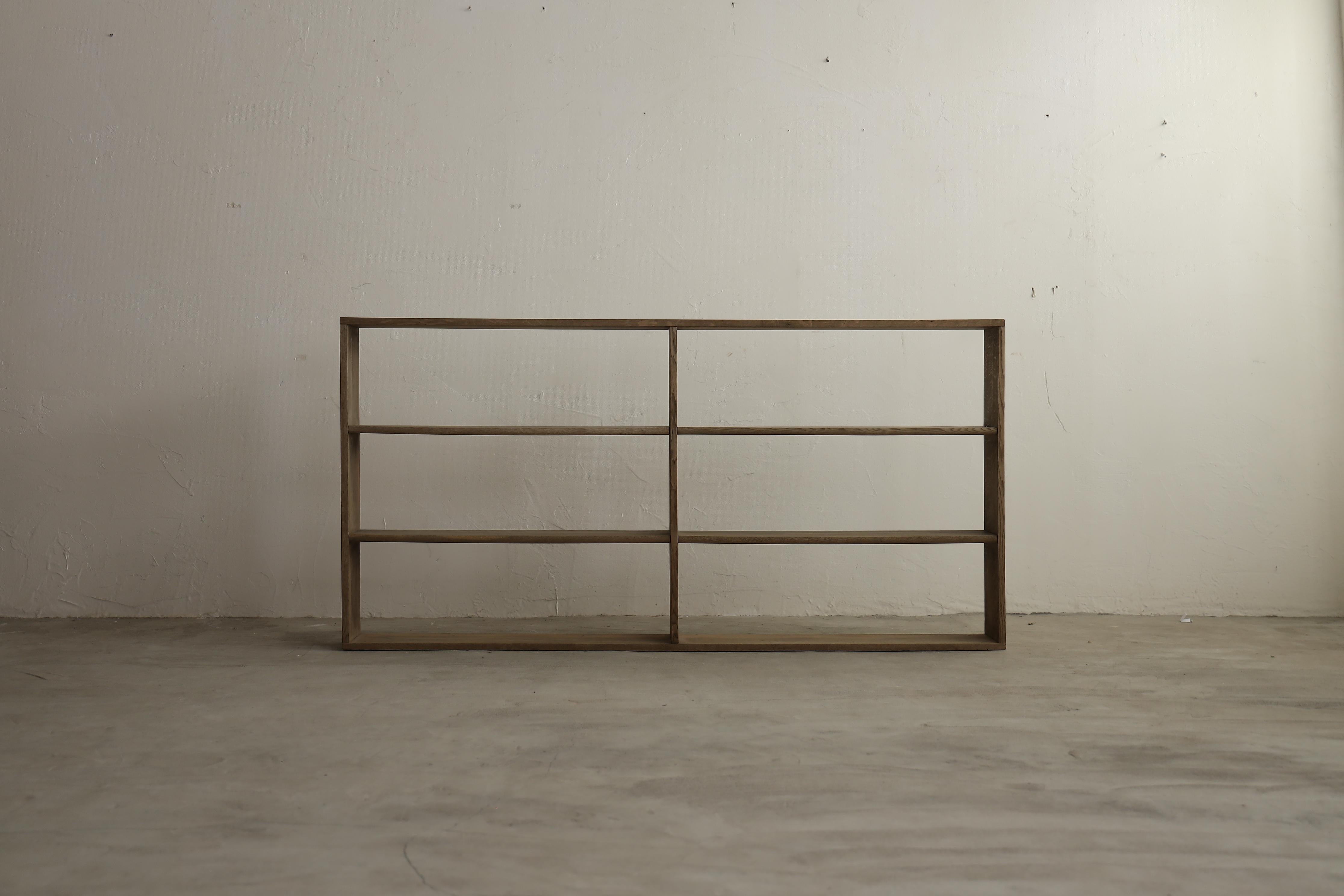 Estantería japonesa antigua abierta (2), Wabi Sabi, Japandi Taisho en venta