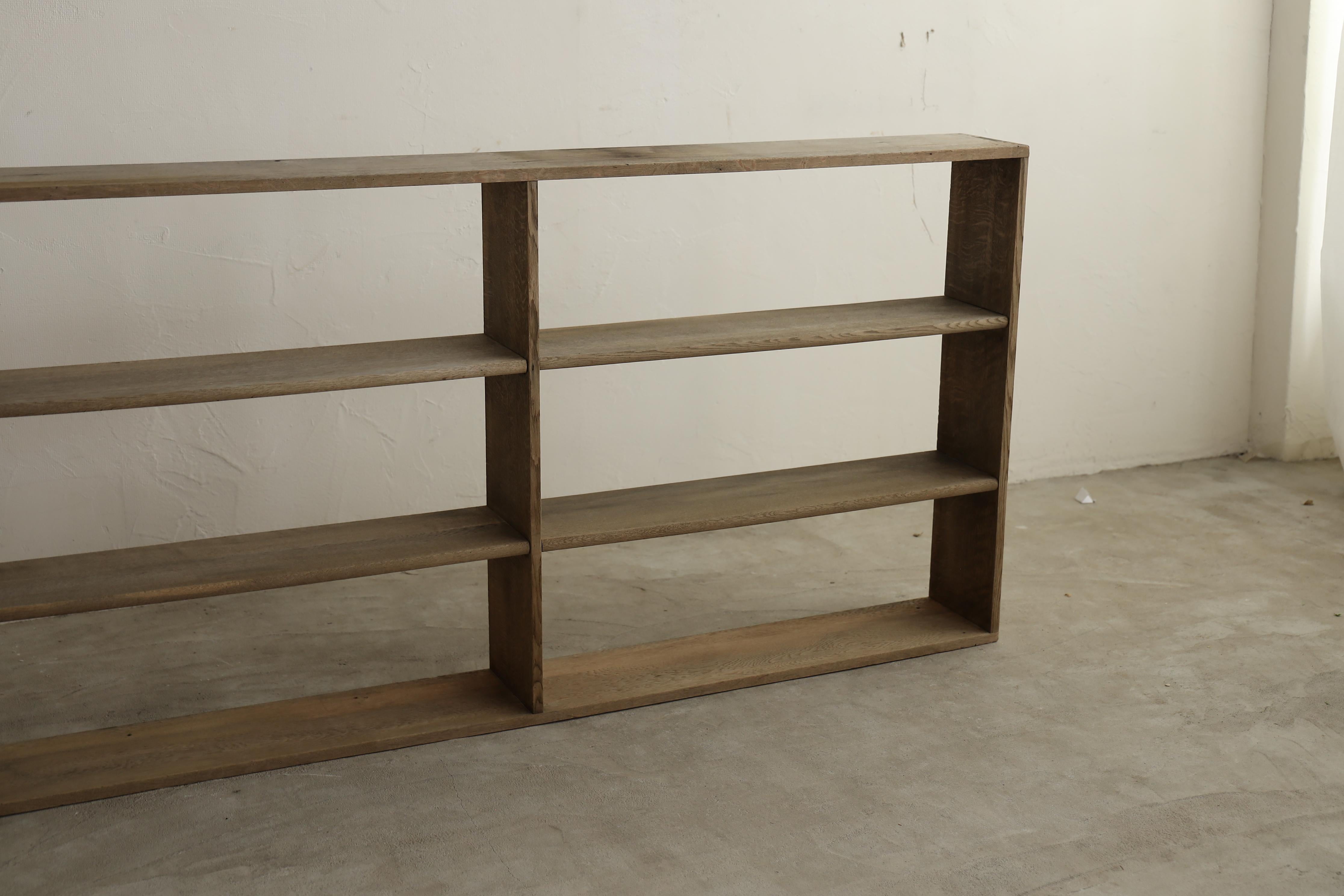 Estantería japonesa antigua abierta (2), Wabi Sabi, Japandi Japonés en venta