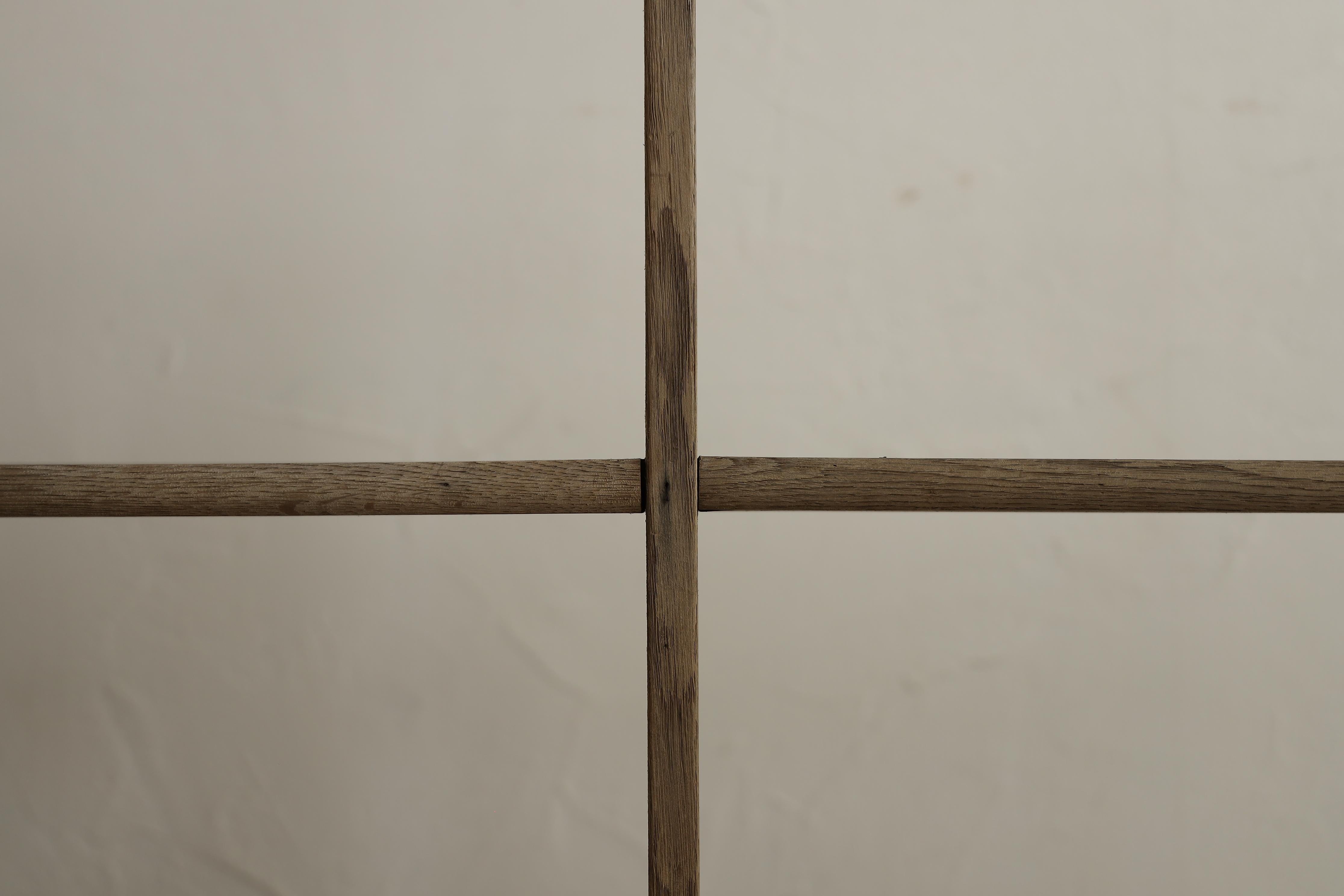 Estantería japonesa antigua abierta (2), Wabi Sabi, Japandi Hecho a mano en venta