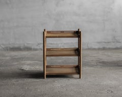 Étagère ouverte japonaise ancienne, étagère en bois, étagère de bureau, période Taisho