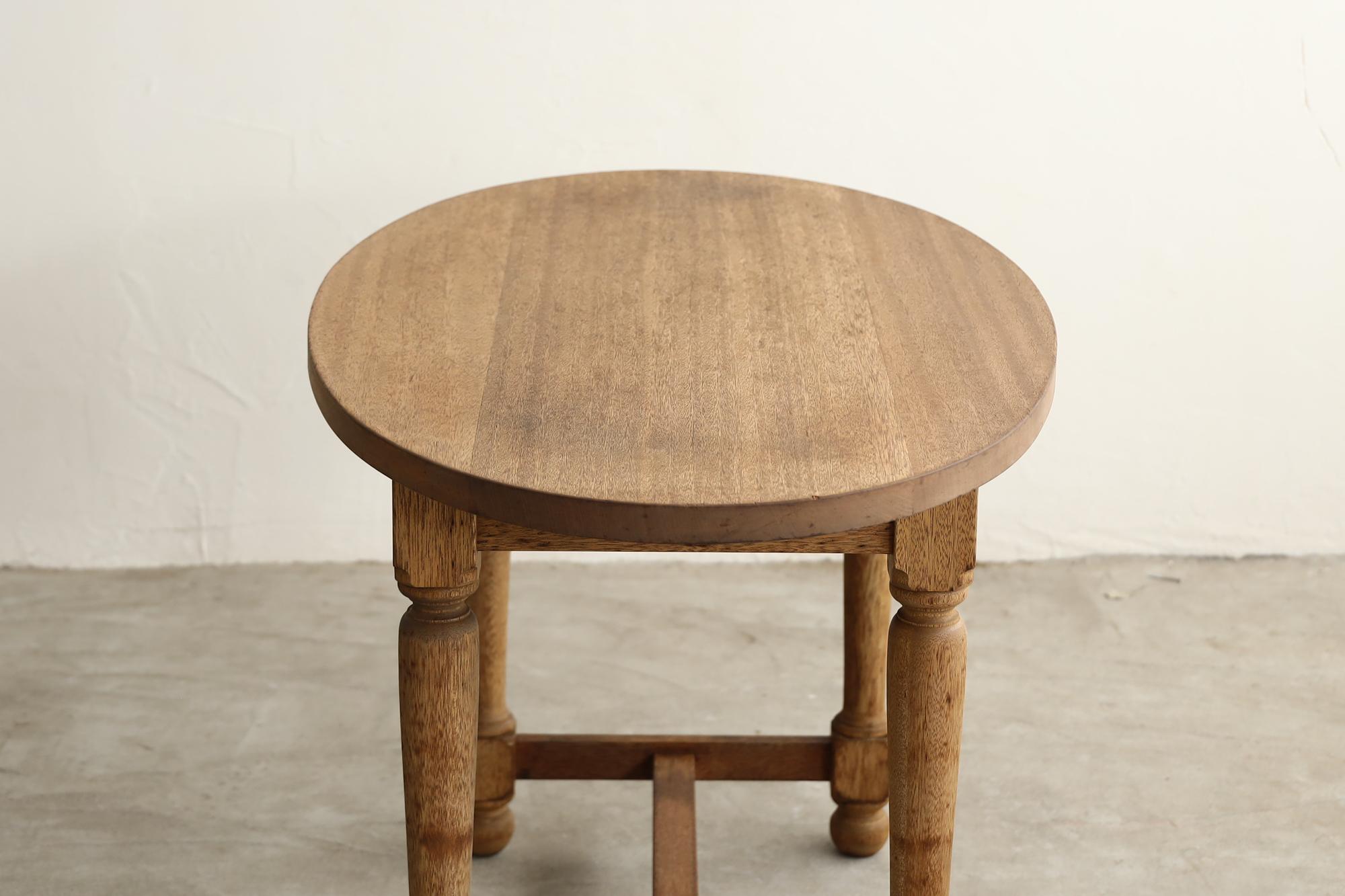 Japanese Antique Oval Table, Early 20th Century 5