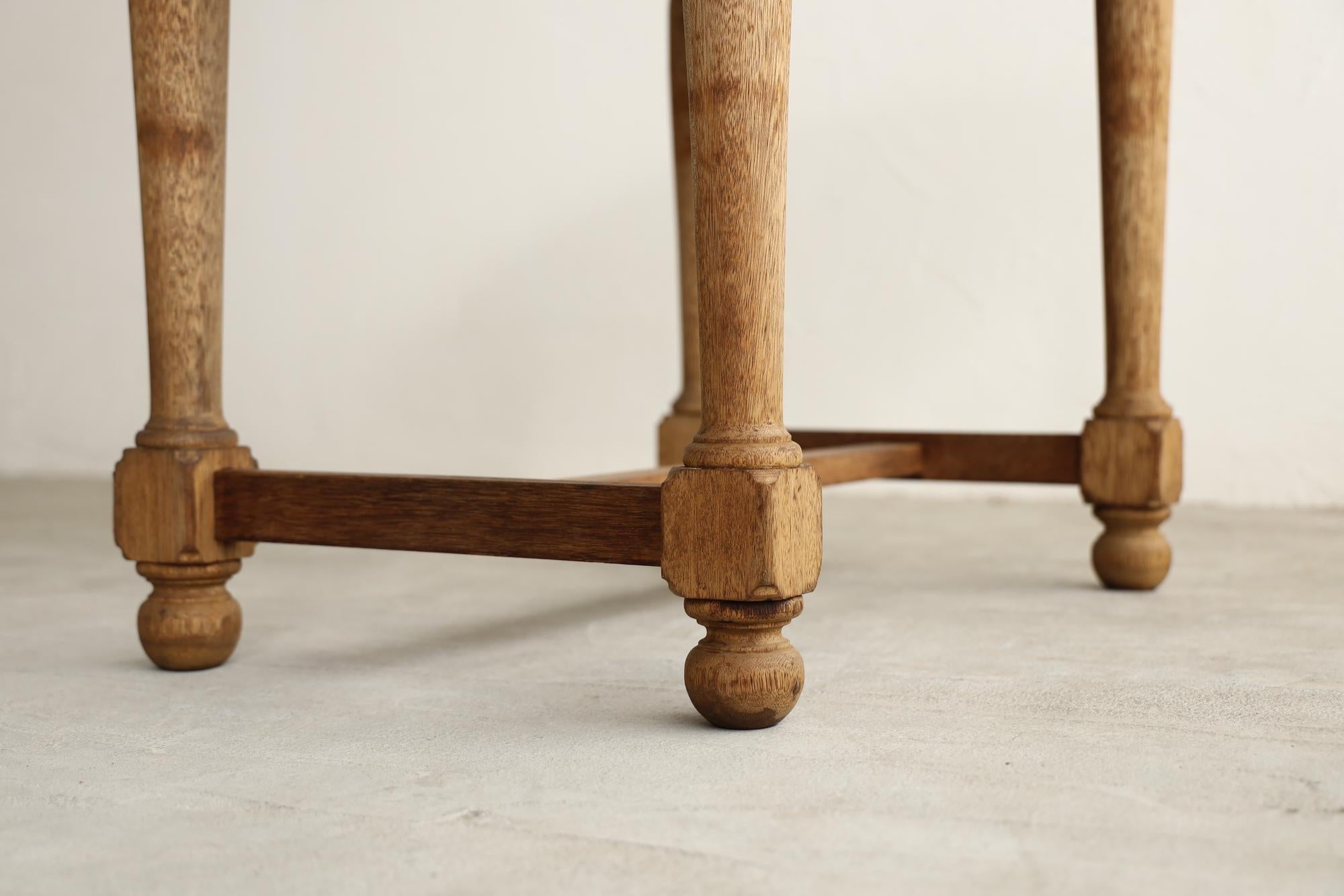 Japanese Antique Oval Table, Early 20th Century 7