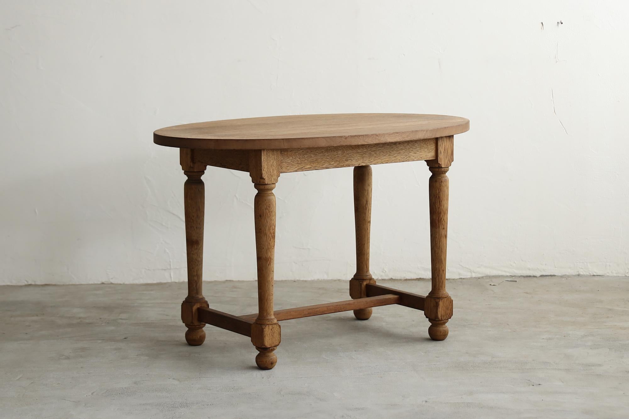 Japanese Antique Oval Table, Early 20th Century 8