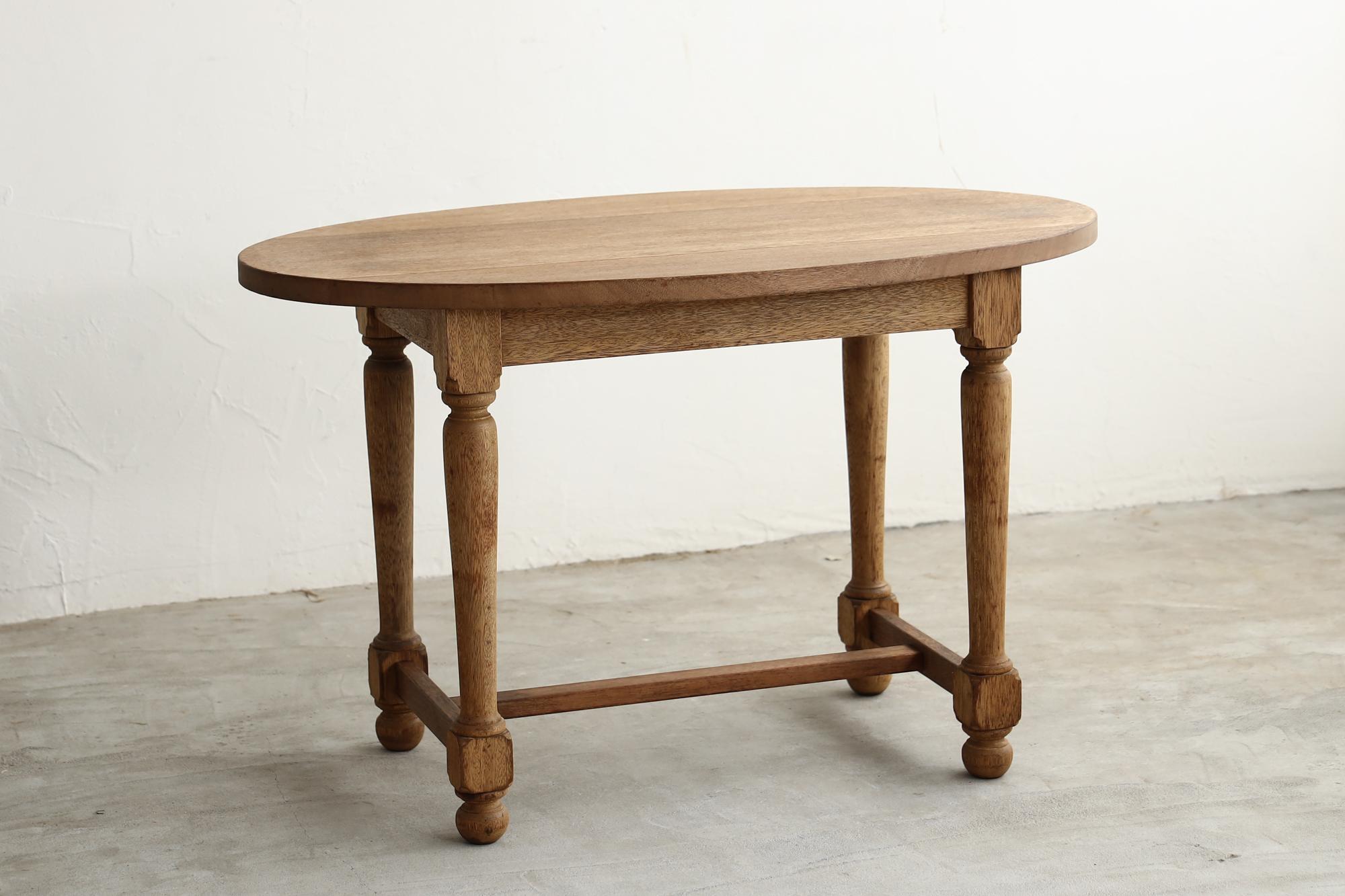 Japanese Antique Oval Table, Early 20th Century 12