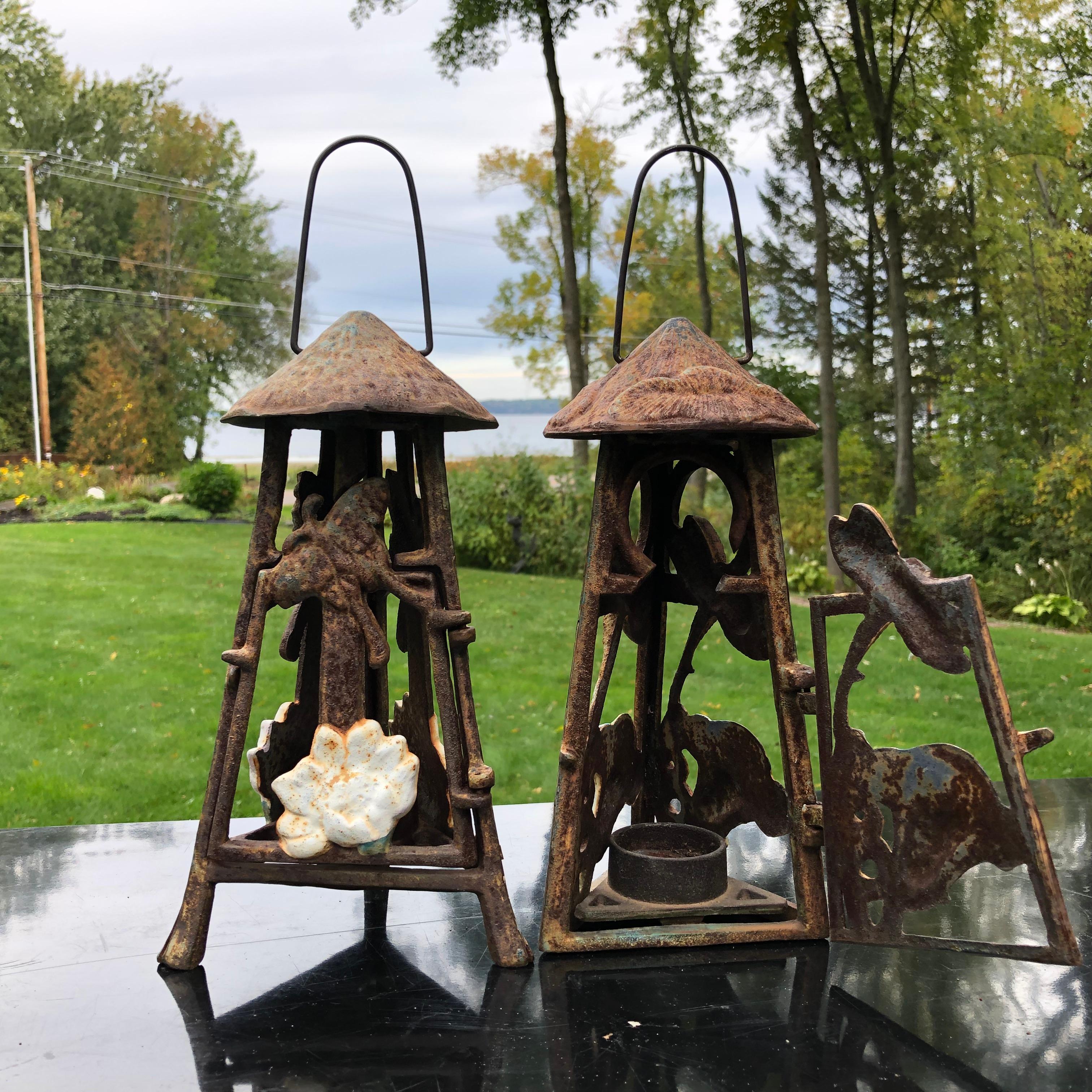 Japanese Antique Pair of Art Nouveau 