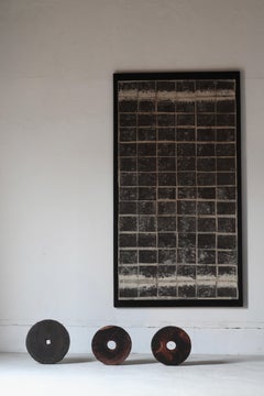 Art Antiques japonais en papier / Décoration murale japonaise en papier / Wabi-sabi