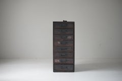Japanese Antique Paulownia wood Drawer Box, 1900s–1930s, Wabi-Sabi