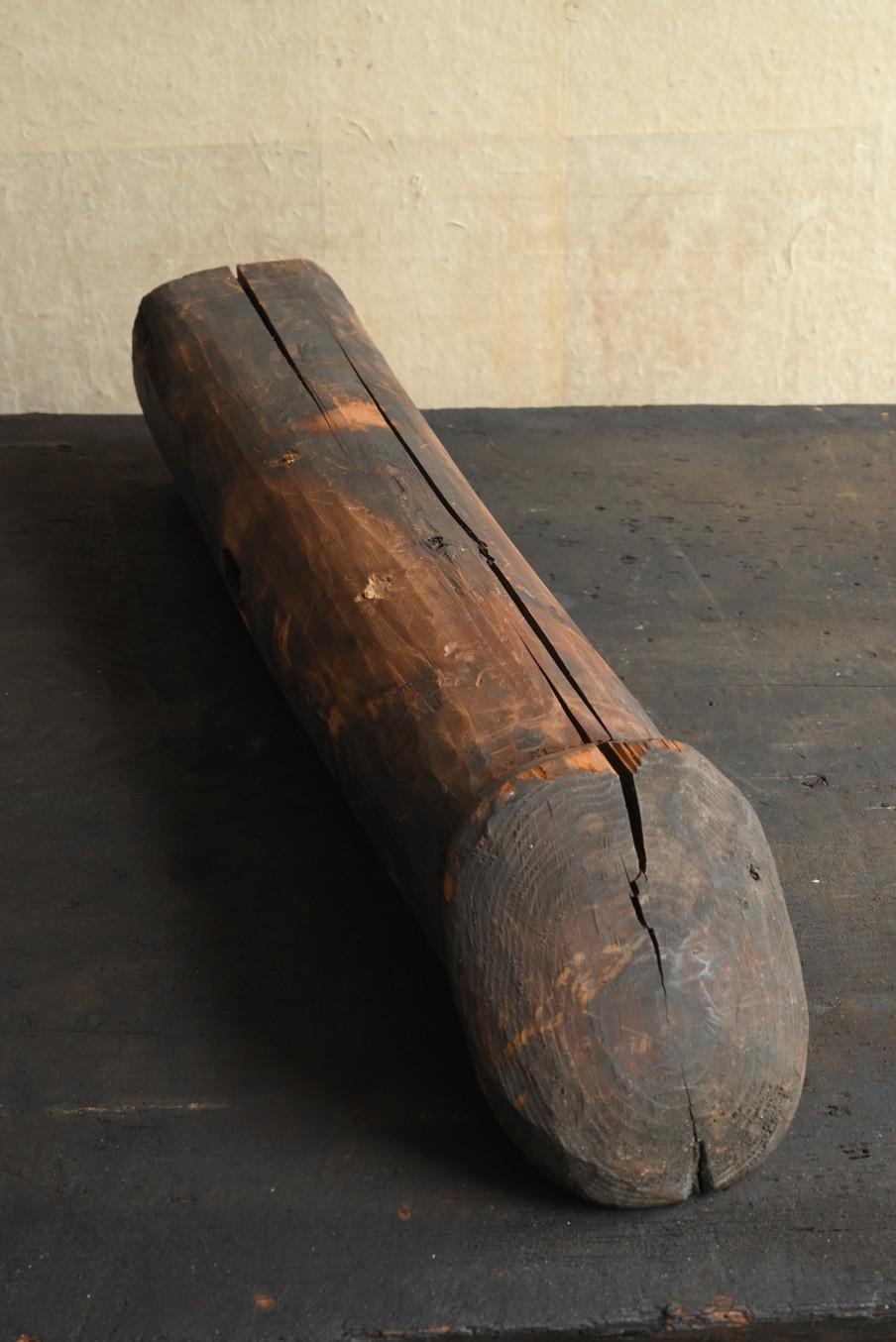 Japanese antique penis-shaped wooden ornament/1868-1920/Folk belief For Sale 6
