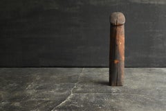 Japanese antique penis-shaped wooden ornament/1868-1920/Folk belief