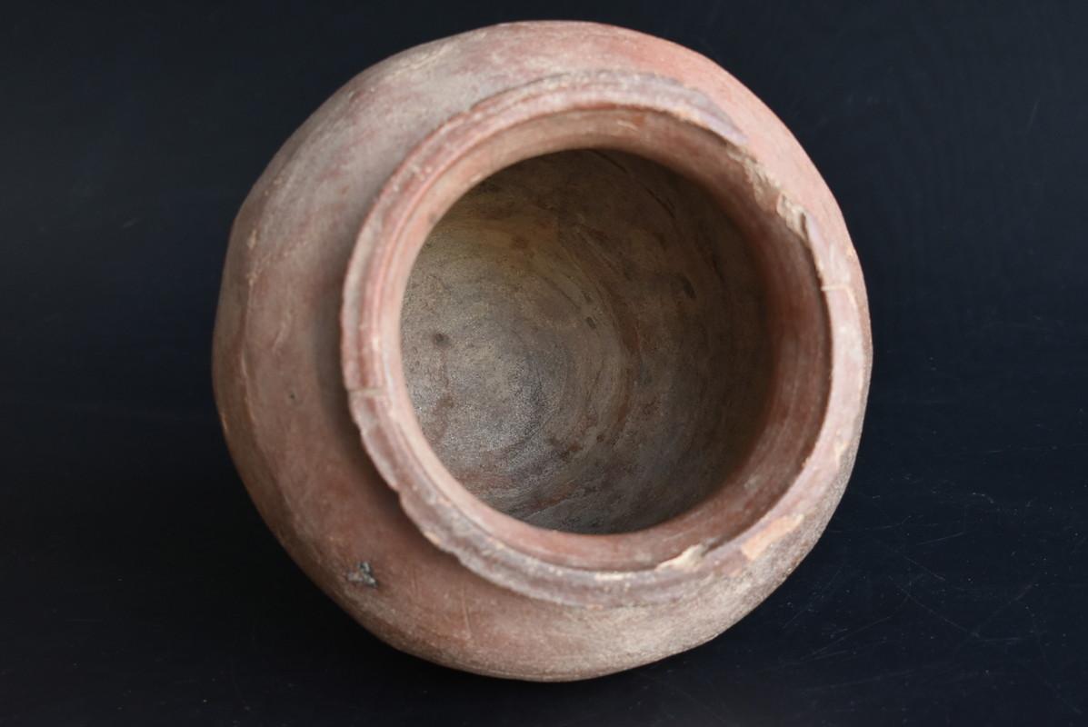 Japanese Antique jar / Tokoname Ware / 1400s-1500s / Muromachi Period/Vase 9