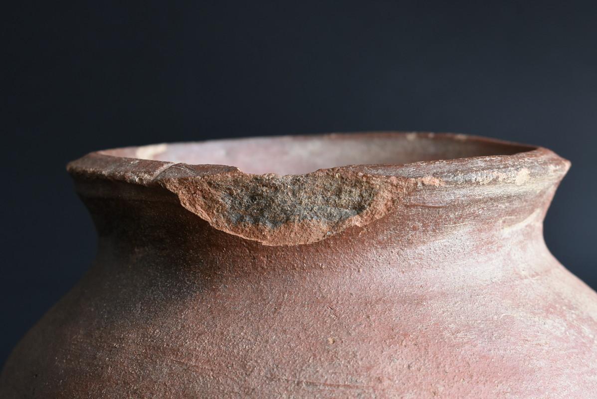 Japanese Antique jar / Tokoname Ware / 1400s-1500s / Muromachi Period/Vase 2