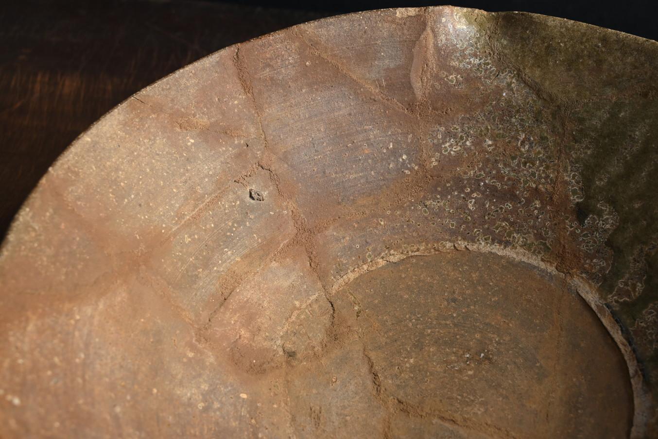 Ciotola di ceramica antica giapponese/Tokoname ware/12°-13° secolo/ceramica scavata in vendita 2