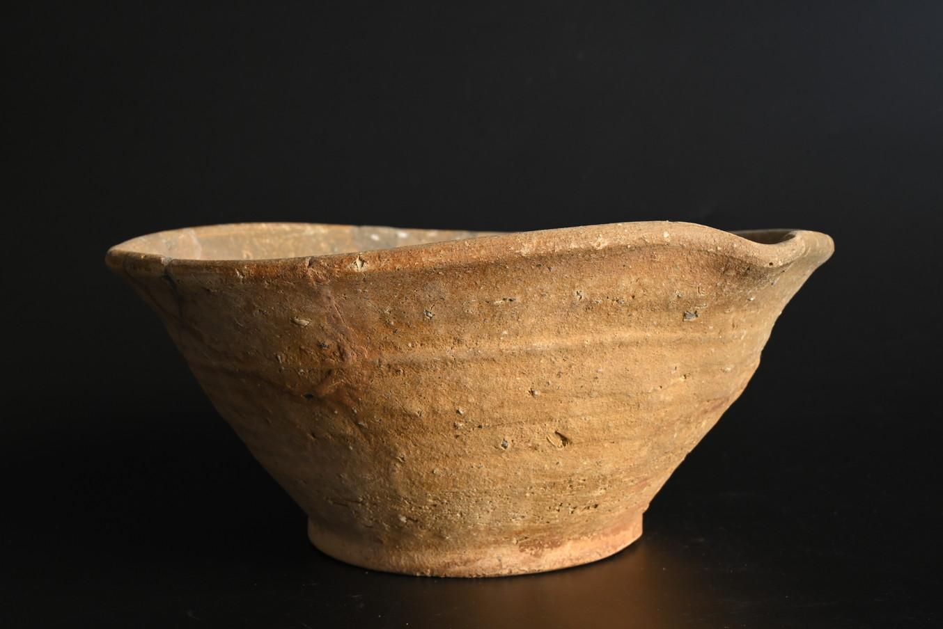 Japanese antique pottery bowl [tokoname ware]/Tokoname ware/12th-13th century For Sale 4