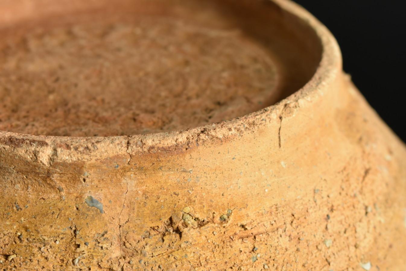 Japanese antique pottery bowl [tokoname ware]/Tokoname ware/12th-13th century For Sale 9