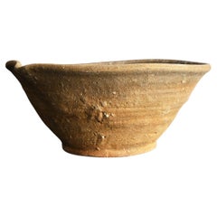 Ciotola antica giapponese in ceramica [tokoname ware]/Tokoname ware/12°-13° secolo