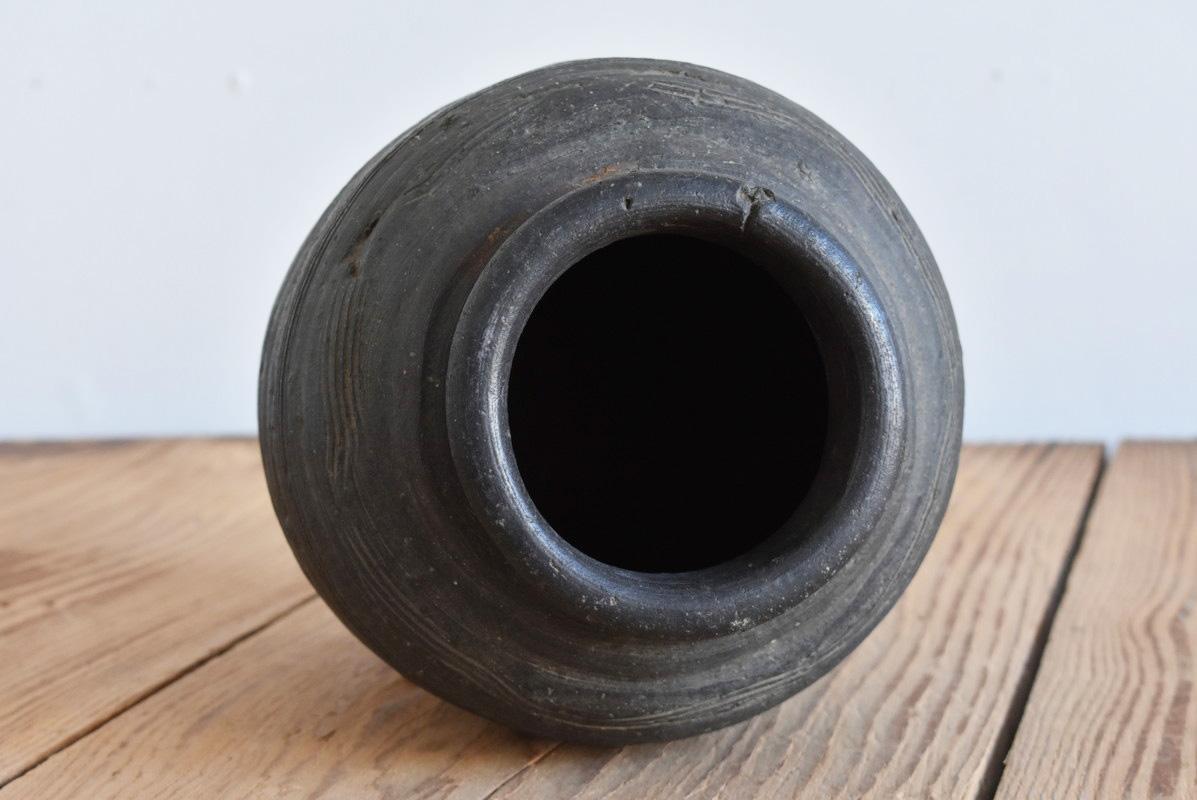 18th Century and Earlier Japanese Antique Pottery Jar / 1550-1603 / Bizen Ware / Wabi-Sabi Vase