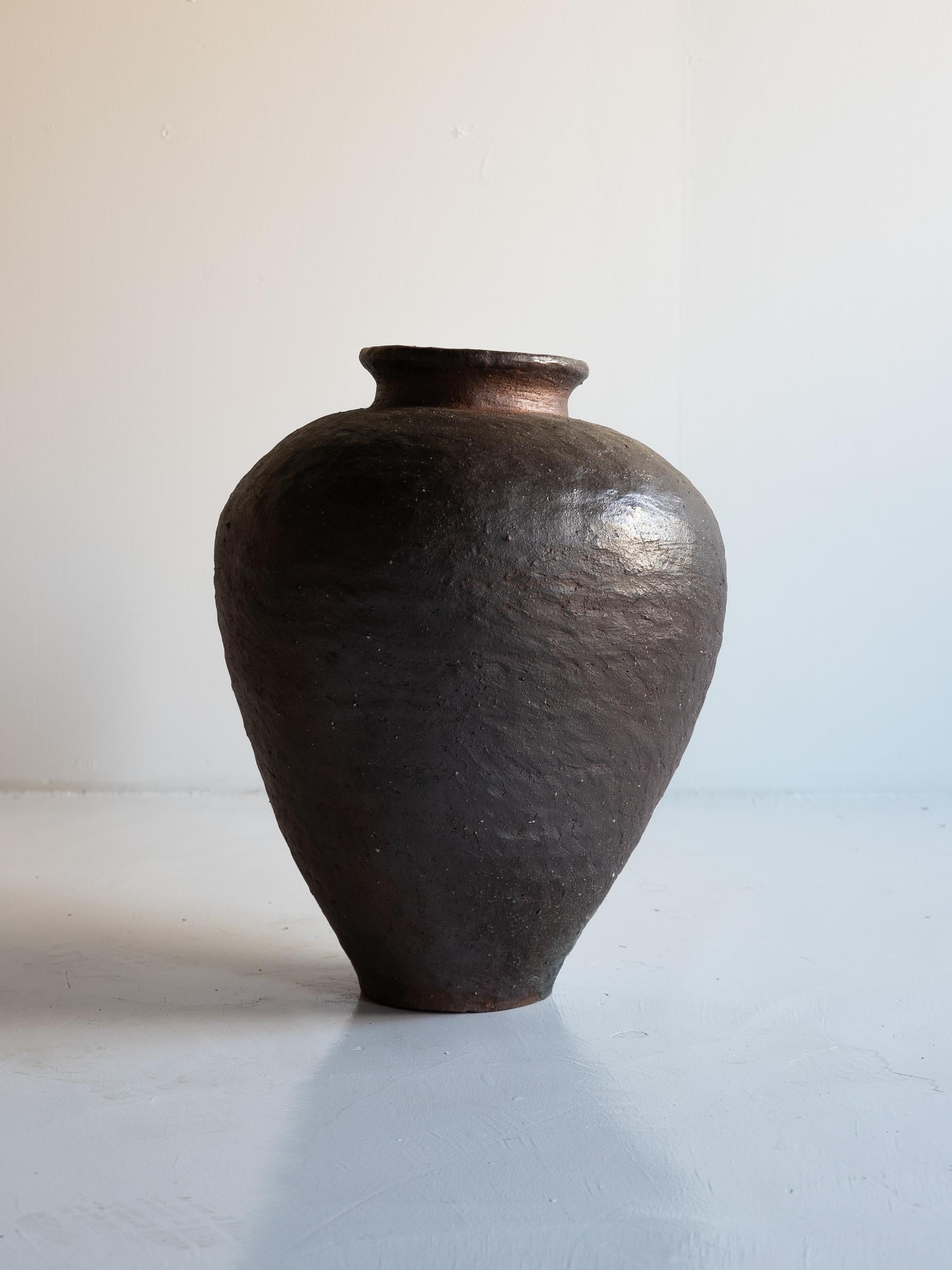 Antigua jarra de cerámica japonesa de los siglos XVII-XVIII/ Wabi-Sabi /Tokoname siglo XVII en venta