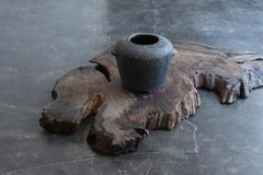 Japanese Antique Pottery Jar /1868-1920/Charcoal Bowl / Vase / Brazier