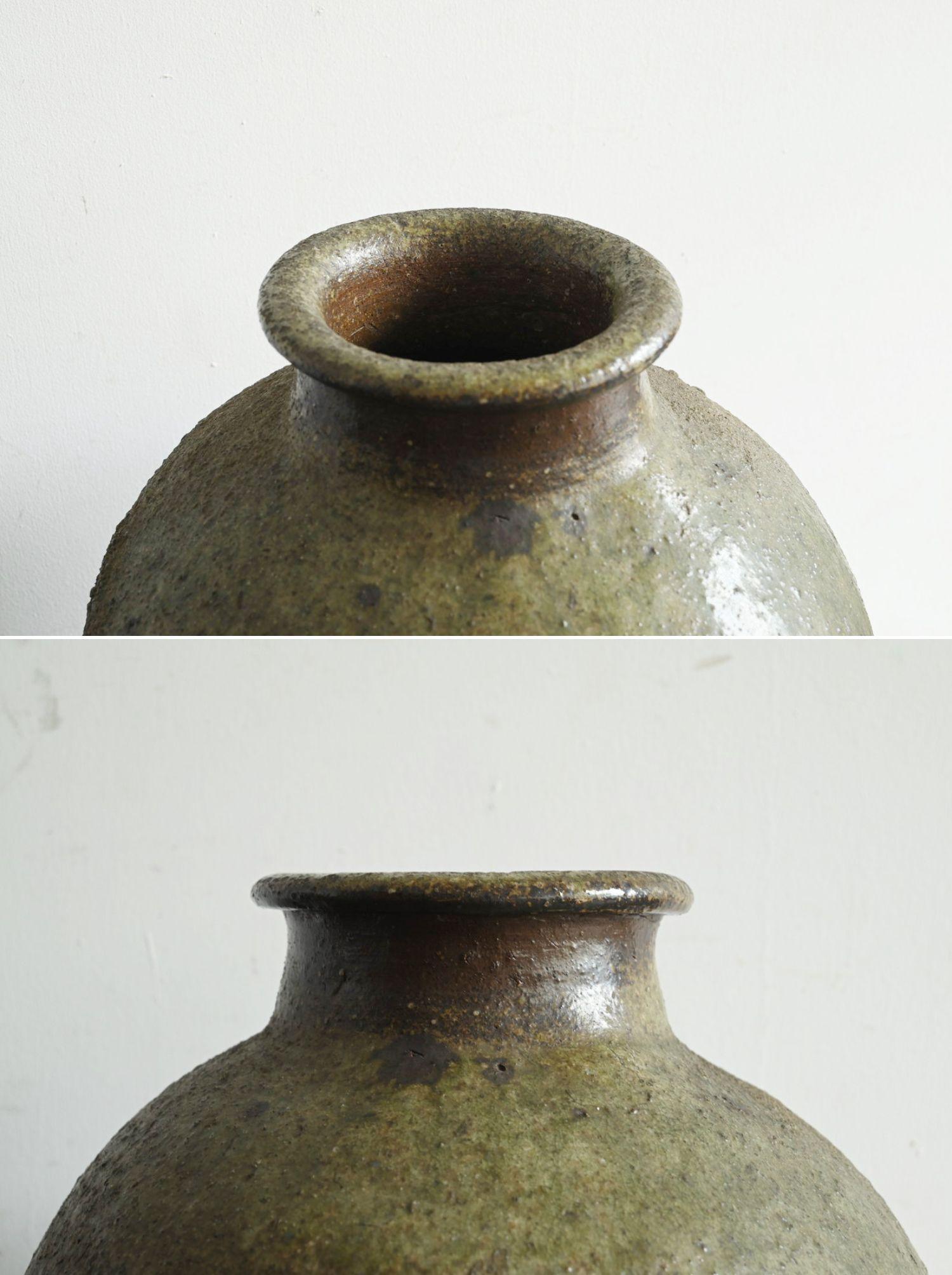 Japanese Antique Pottery Jar 