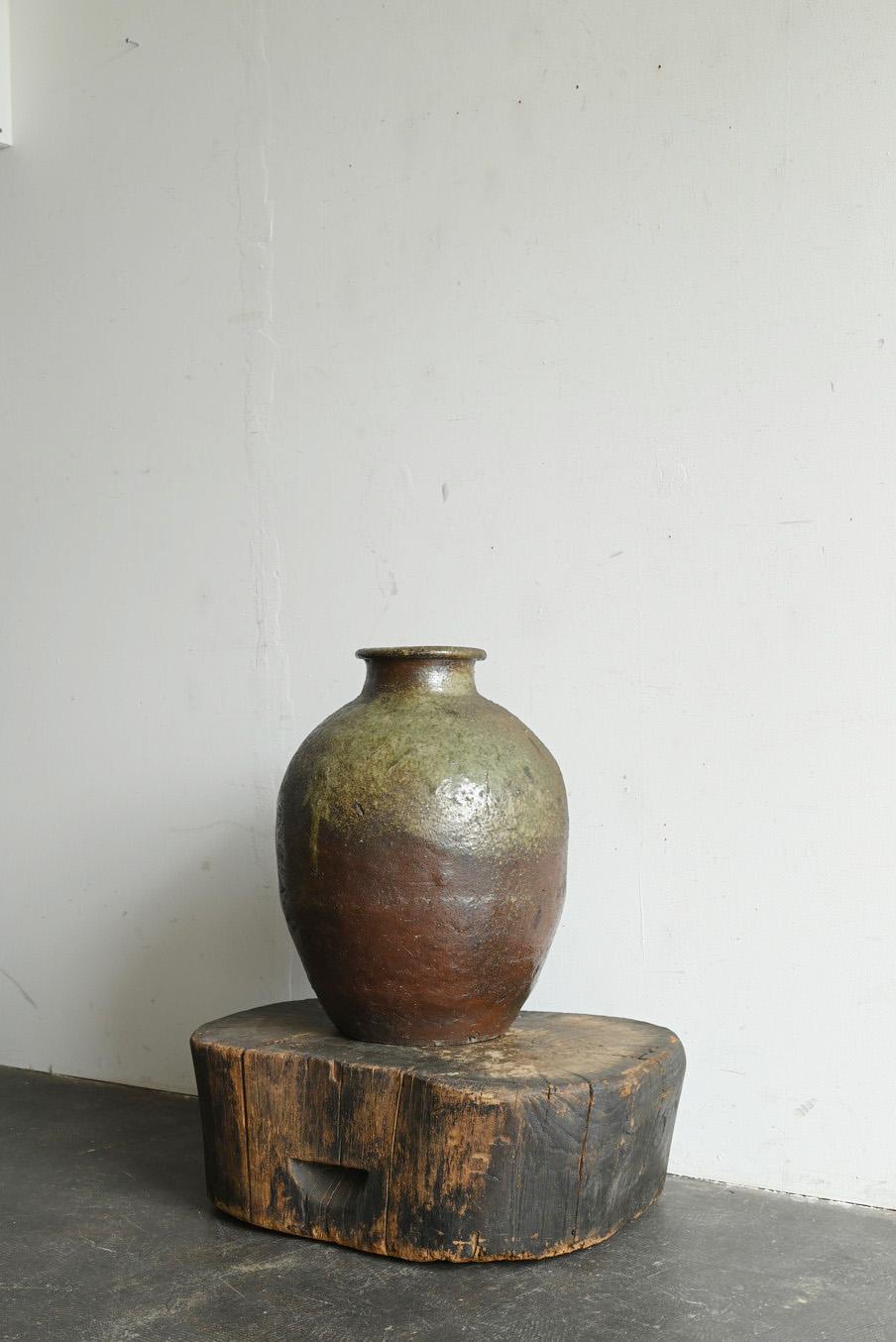 Japanese Antique Pottery Jar 