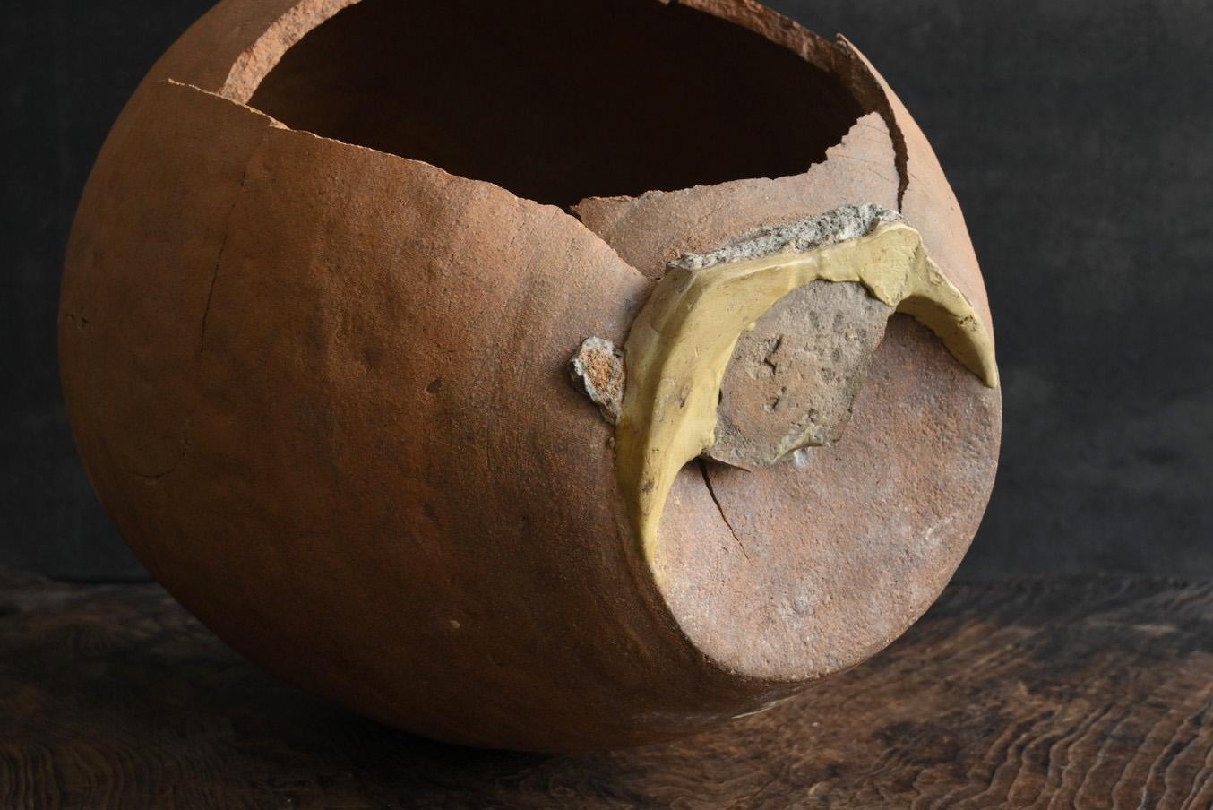 Japanische antike japanische „Tamba“-Keramik „Tamba“-Ware/15. bis 16. Jahrhundert/rare-Gefäß im Angebot 11