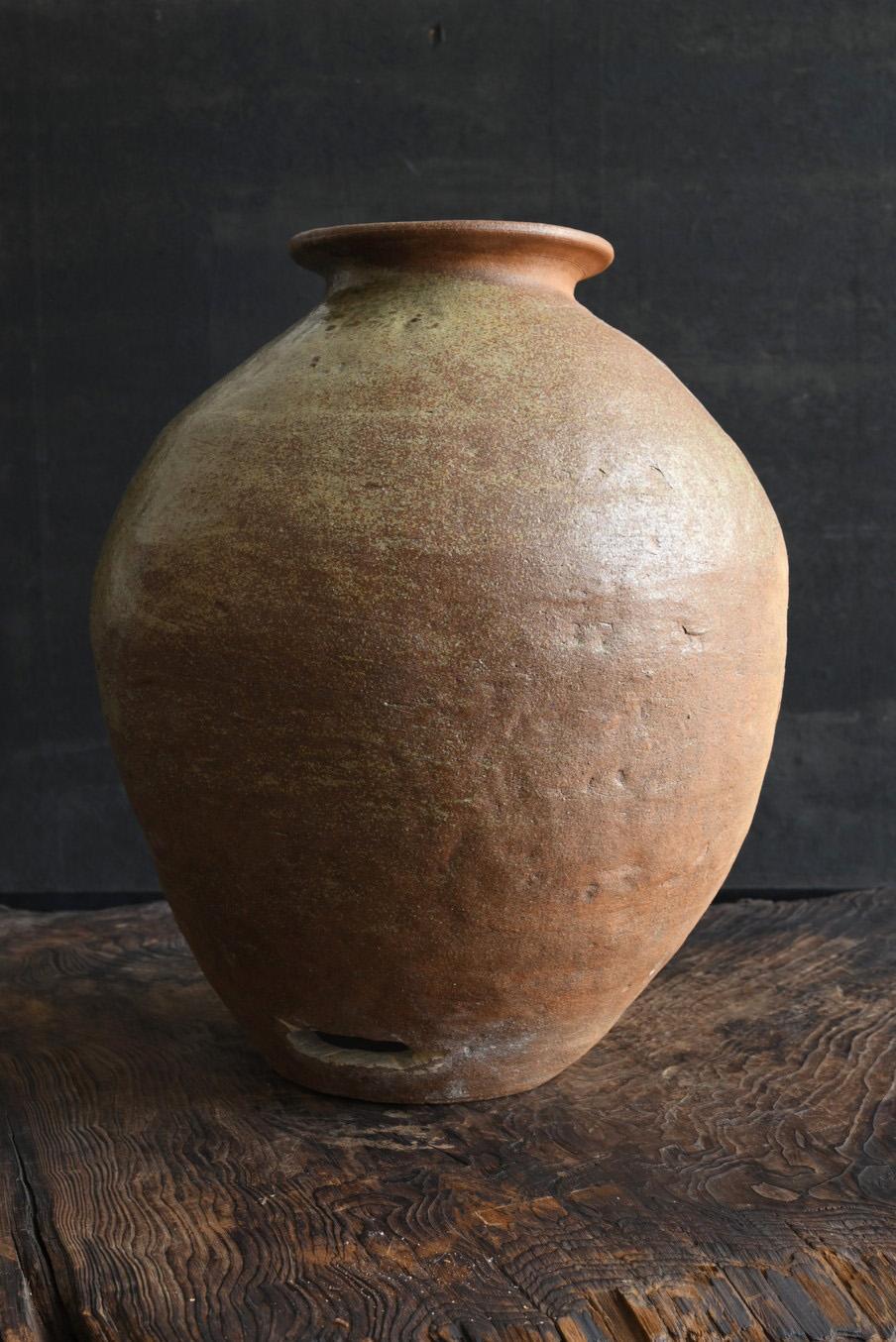 Japanische antike japanische „Tamba“-Keramik „Tamba“-Ware/15. bis 16. Jahrhundert/rare-Gefäß (18. Jahrhundert und früher) im Angebot