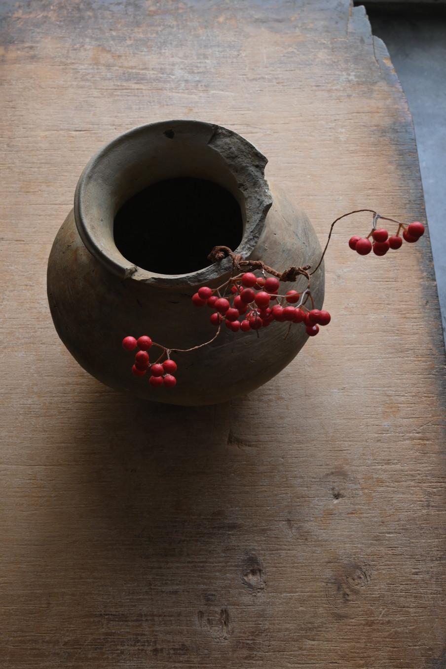 Vase japonais ancien 14e-15e siècle/Artisanat Tokoname/Wabi-Sabi en vente 10