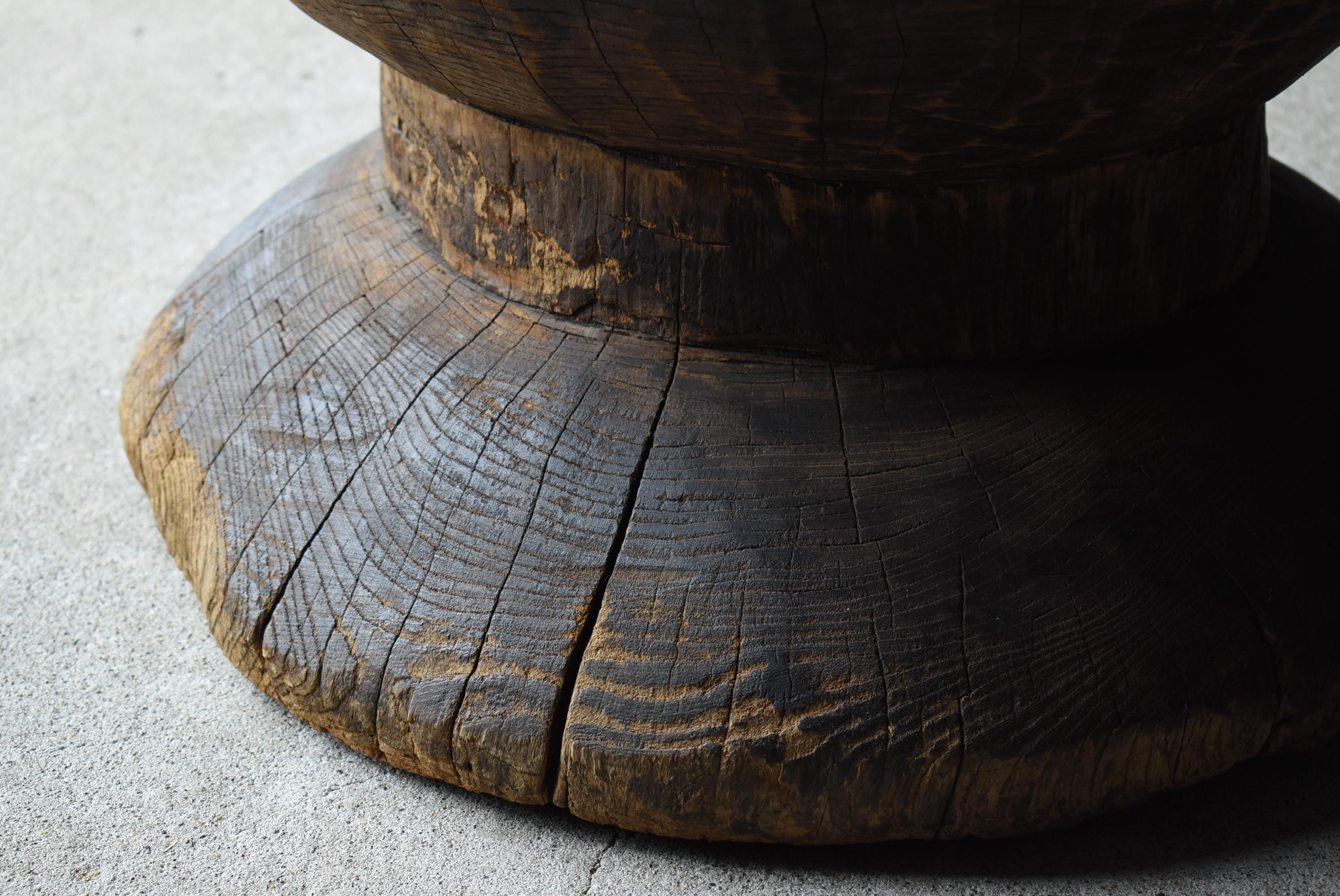 Chaise primitive japonaise ancienne 1860s-1920s / Chaise d'appoint Wabi Sabi en vente 1